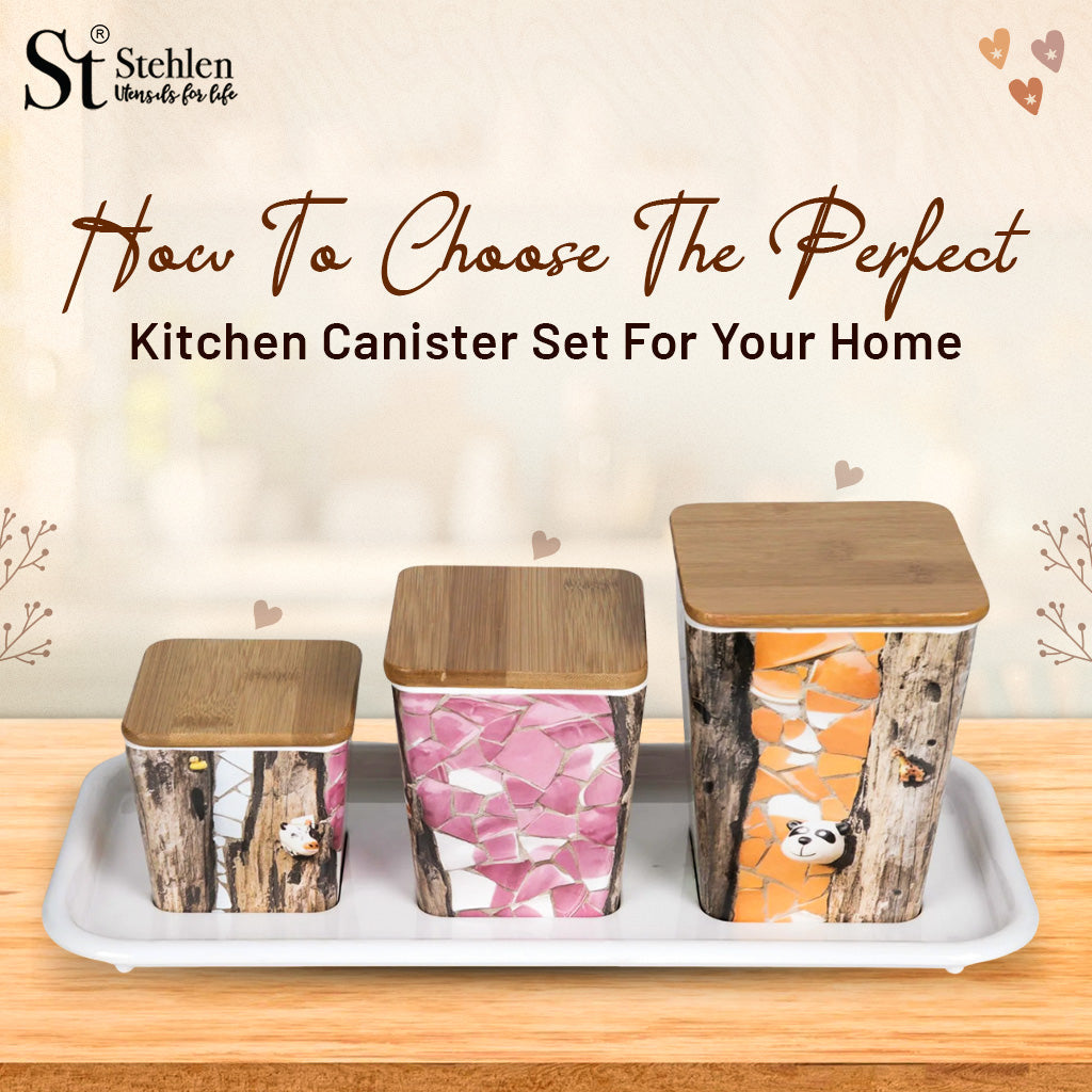 How to Choose the Perfect Kitchen Canister Set for Your Home
