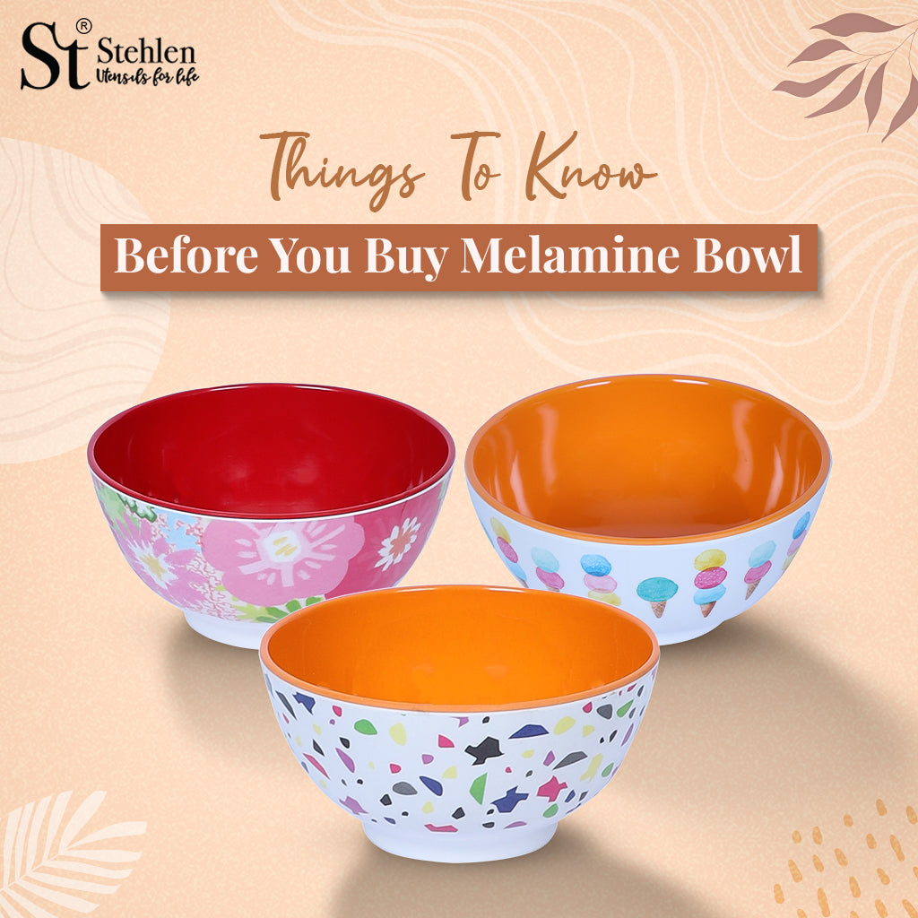 Things to Know Before You Buy Melamine Bowl
