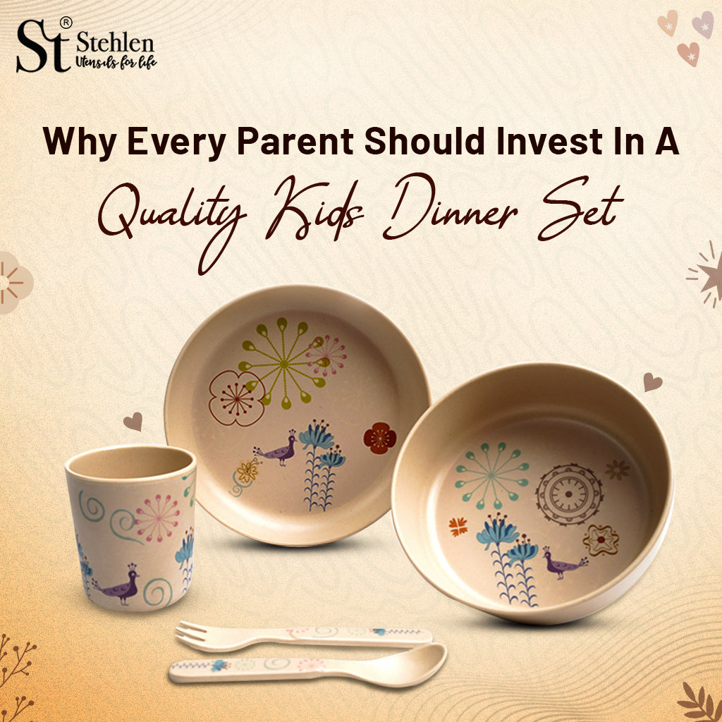 Why Every Parent Should Invest in a Quality Kids Dinner Set