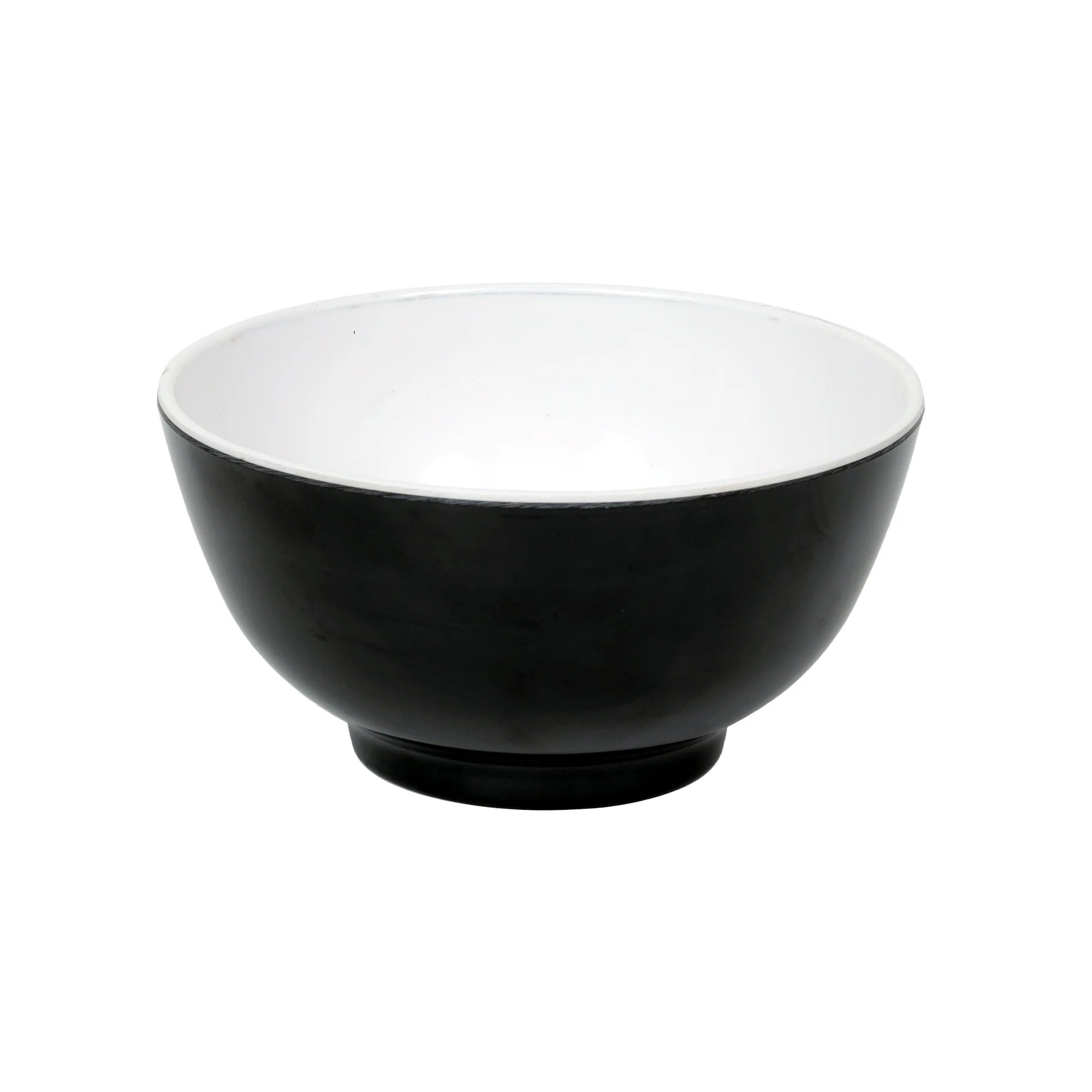 Stehlen Magic Bowl, Pure Melamine,400ml- BLACK WHITE
