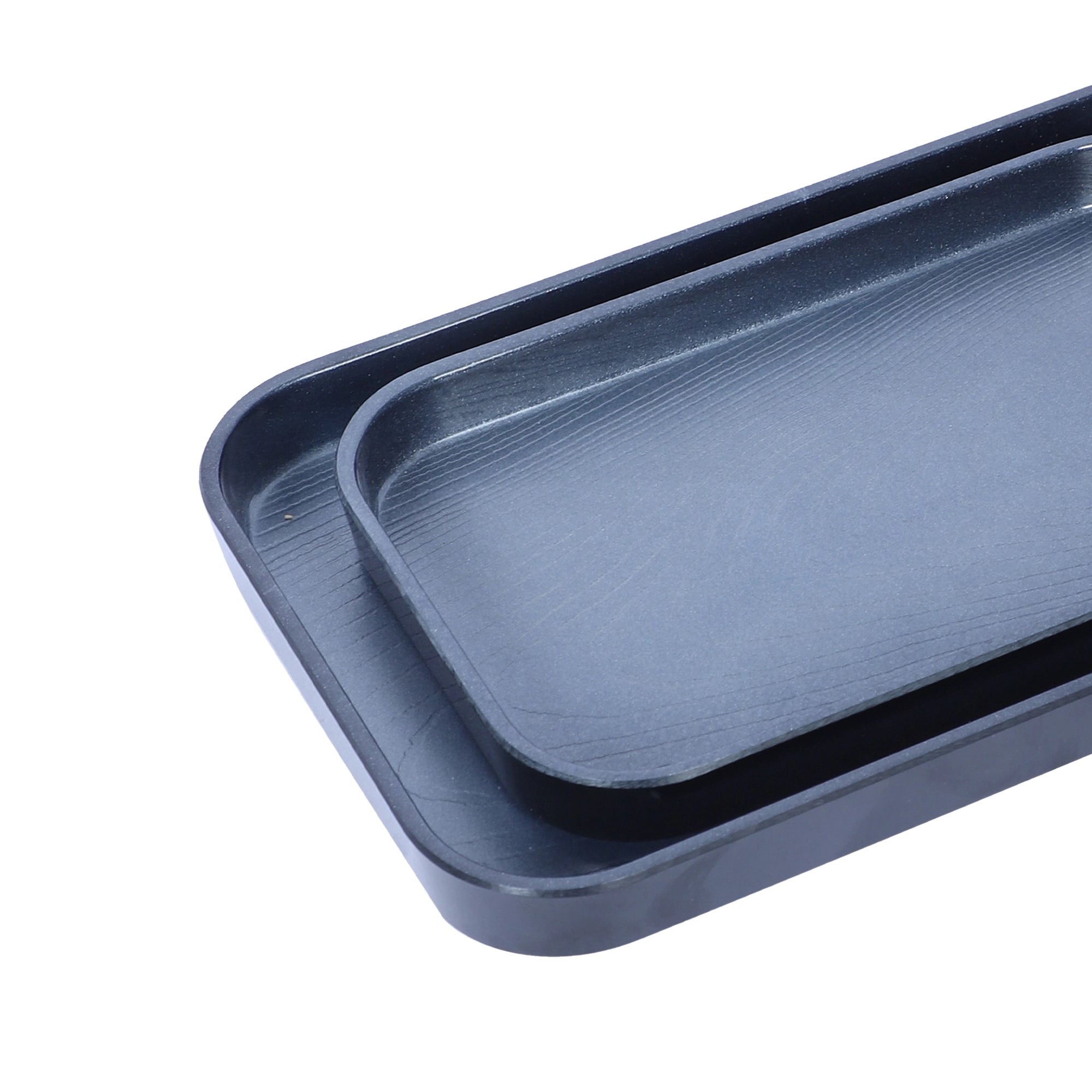 Stehlen Small Xen Tray, Pure Melamine, METALLIC GRAY