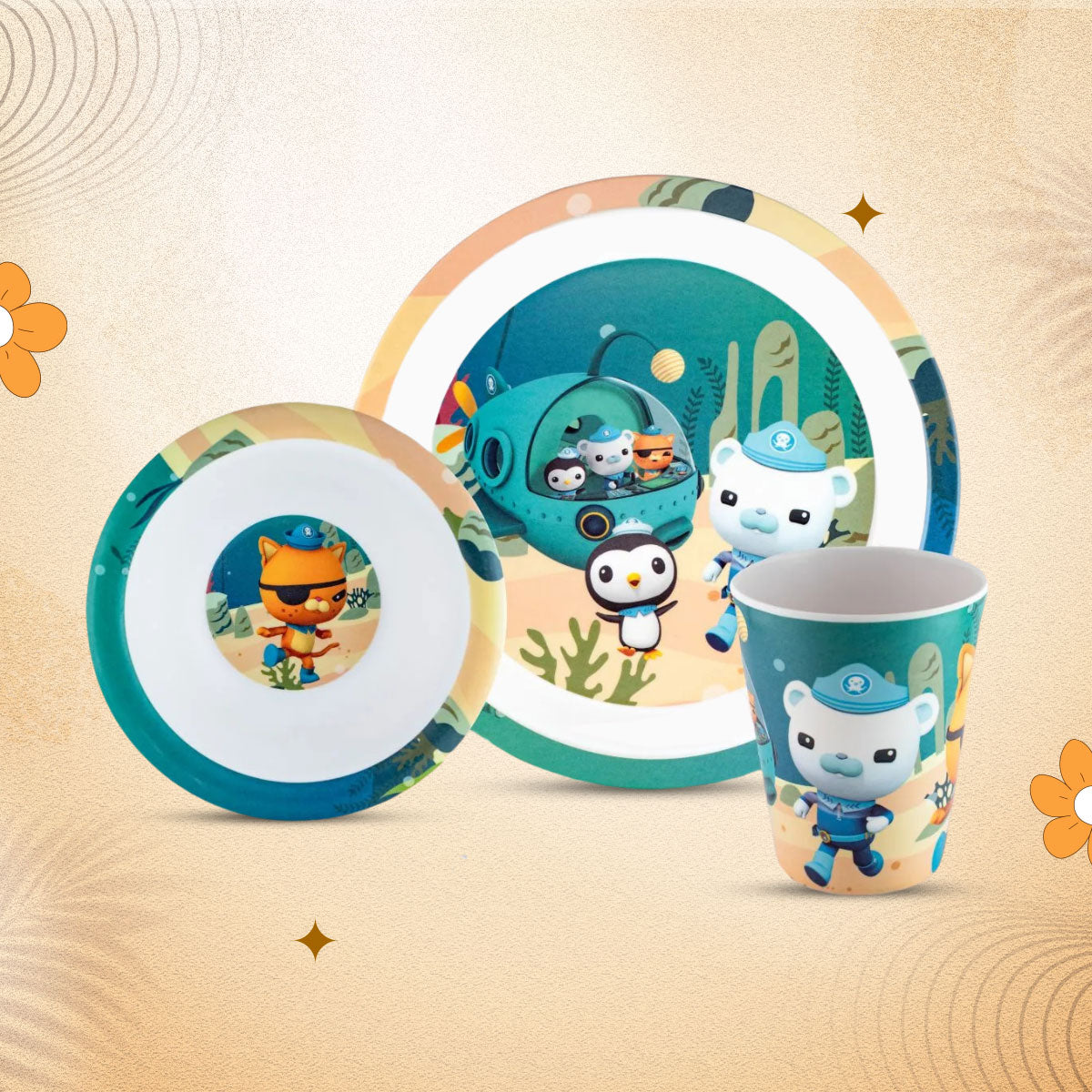 3-piece-kids-dinner-set - Oceanic Wonder