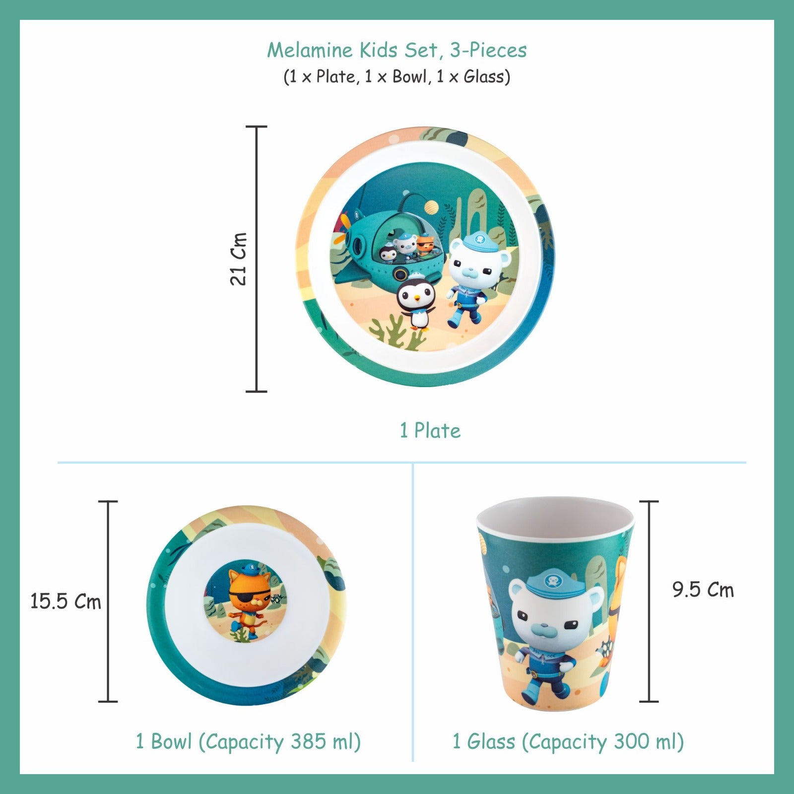 3-piece-kids-dinner-set - Oceanic Wonder