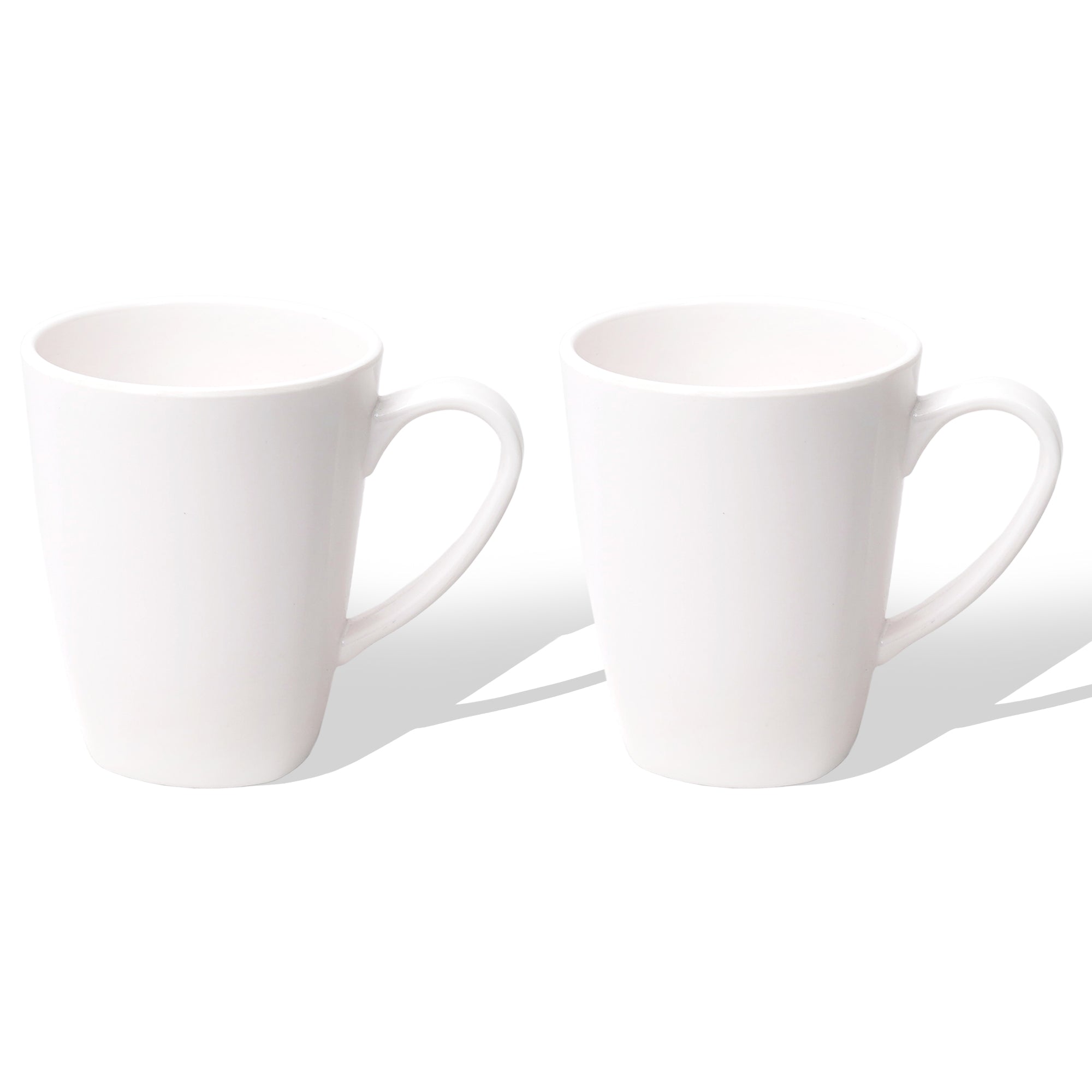 Stehlen 100% Pure melamine Grande Coffee Mugs- White
