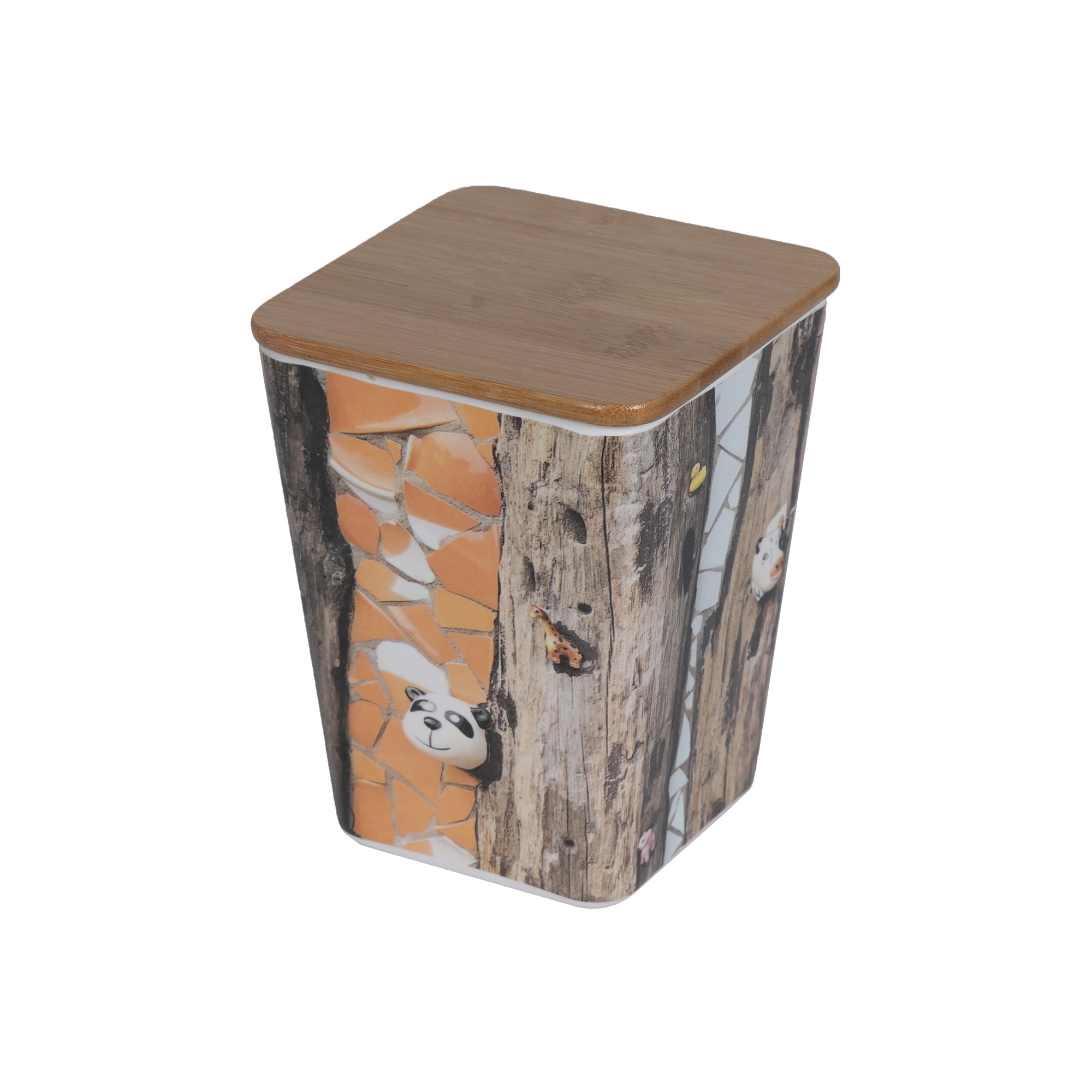 Stehlen 100% Pure melamine Wooden Jars- American Pine