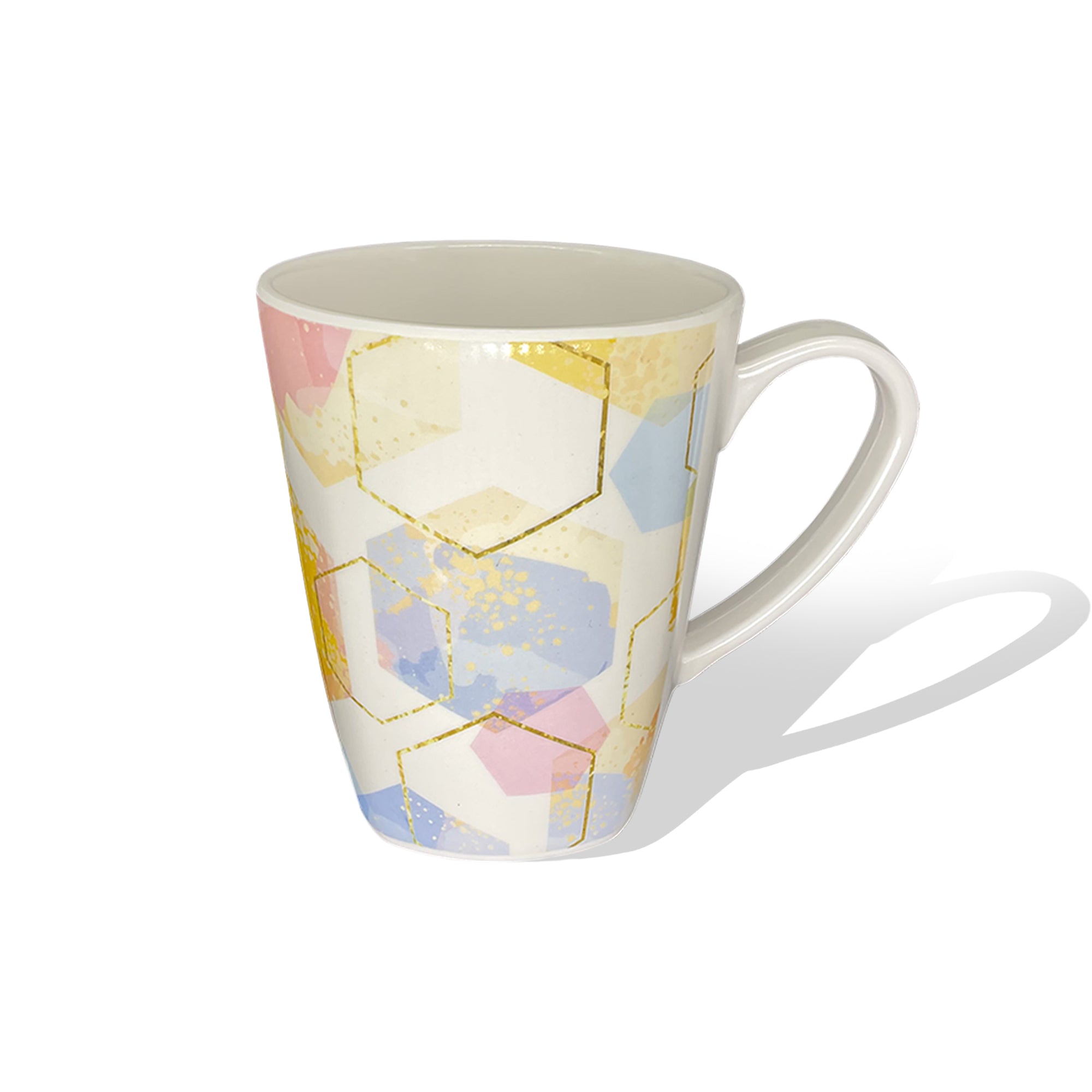 Stehlen 100% Pure melamine Grande Coffee Mugs- Hexagon