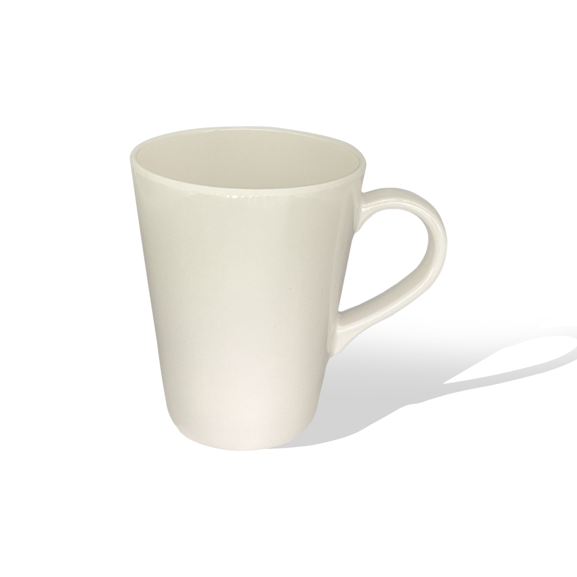 Stehlen 100% Pure melamine Tall Coffee Mugs- White