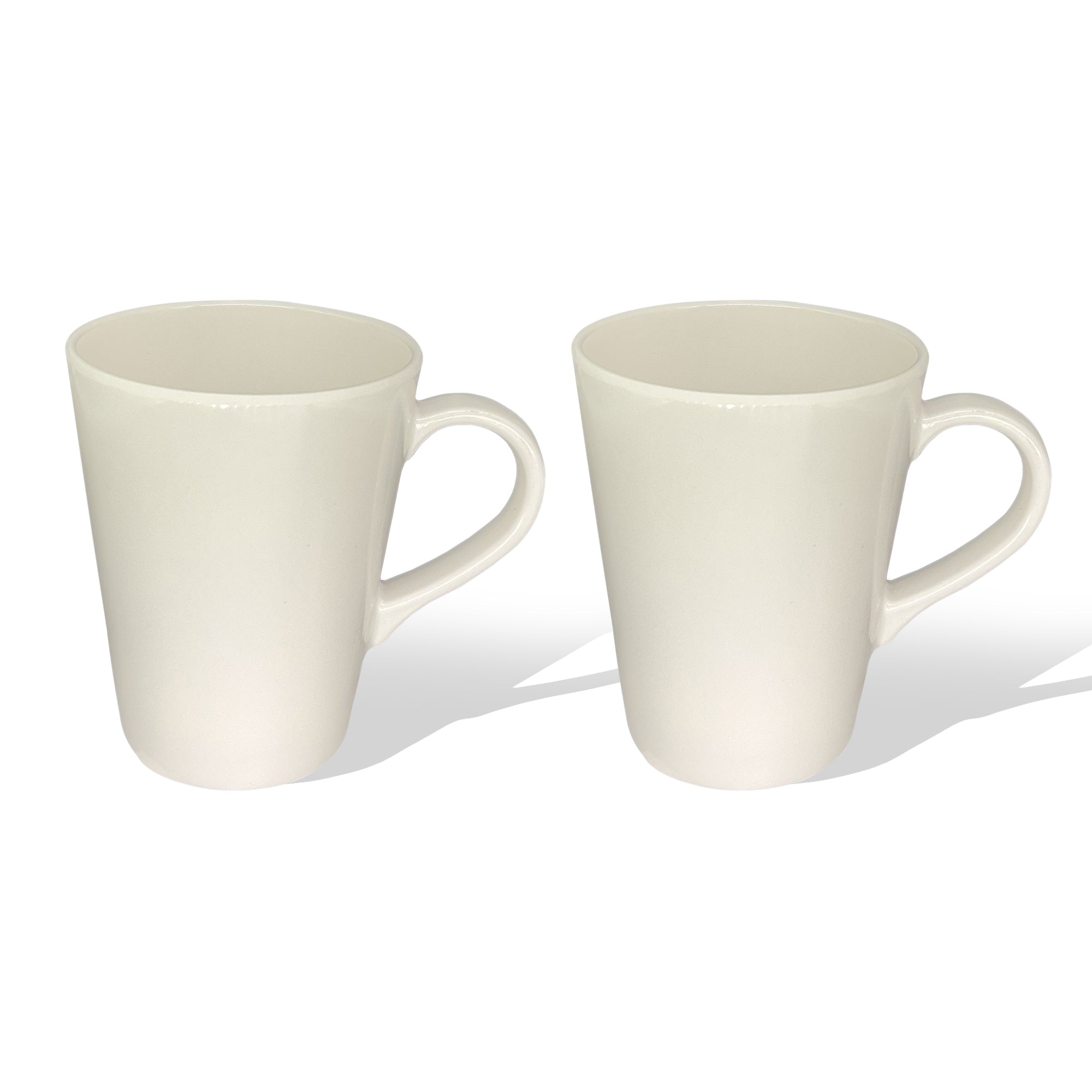 Stehlen 100% Pure melamine Tall Coffee Mugs- White