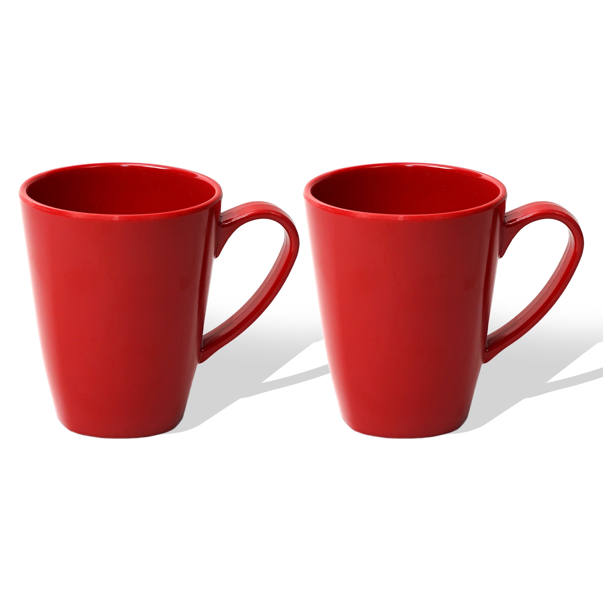 Stehlen 100% Pure melamine Grande Coffee Mugs- Red
