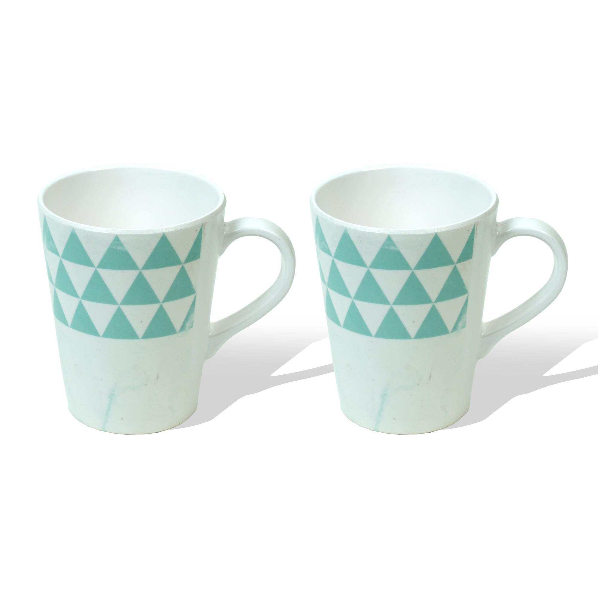 Stehlen 100% Pure melamine Tall Coffee Mugs- Trio Aqua