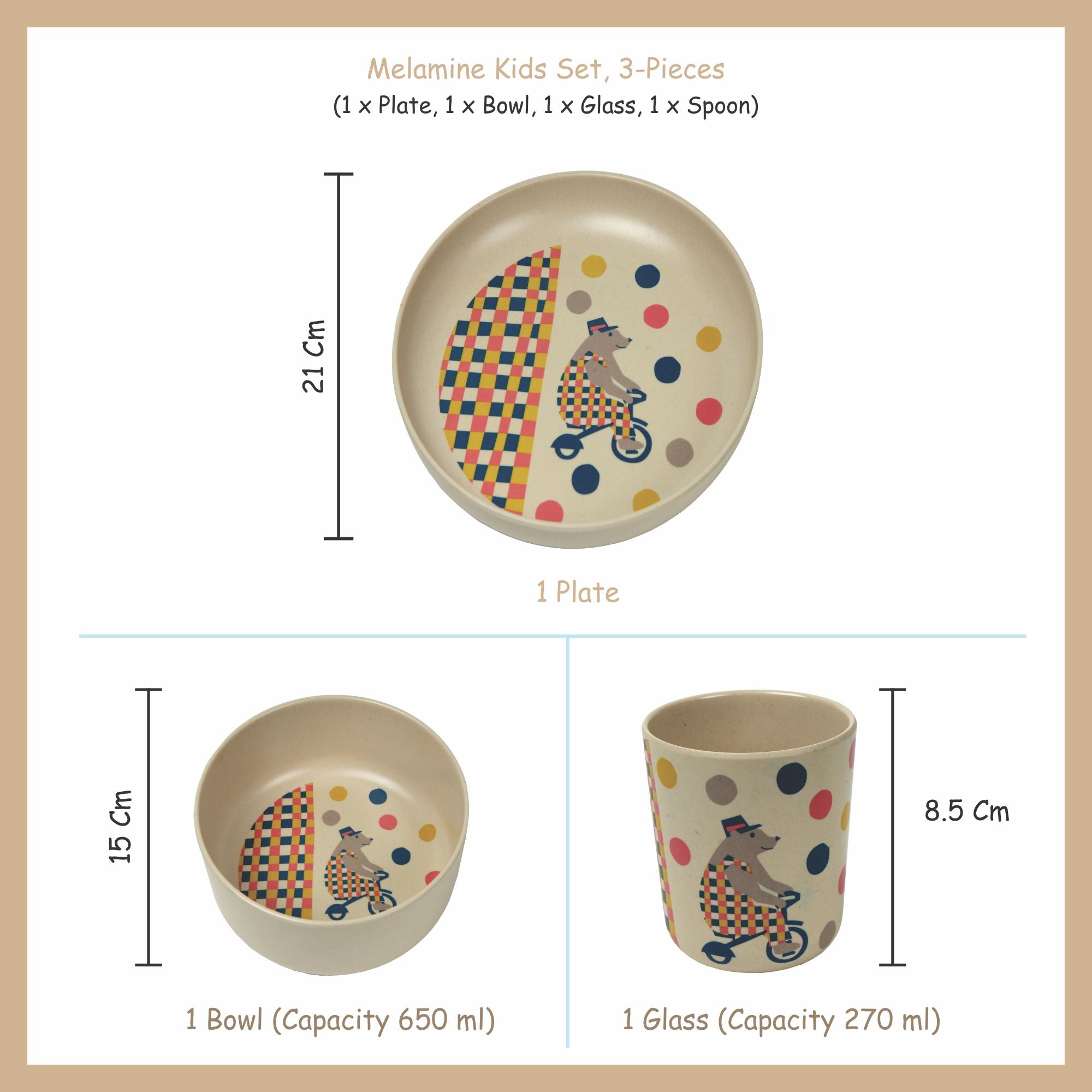 3-piece-kids-dinner-set- Bear Stageland