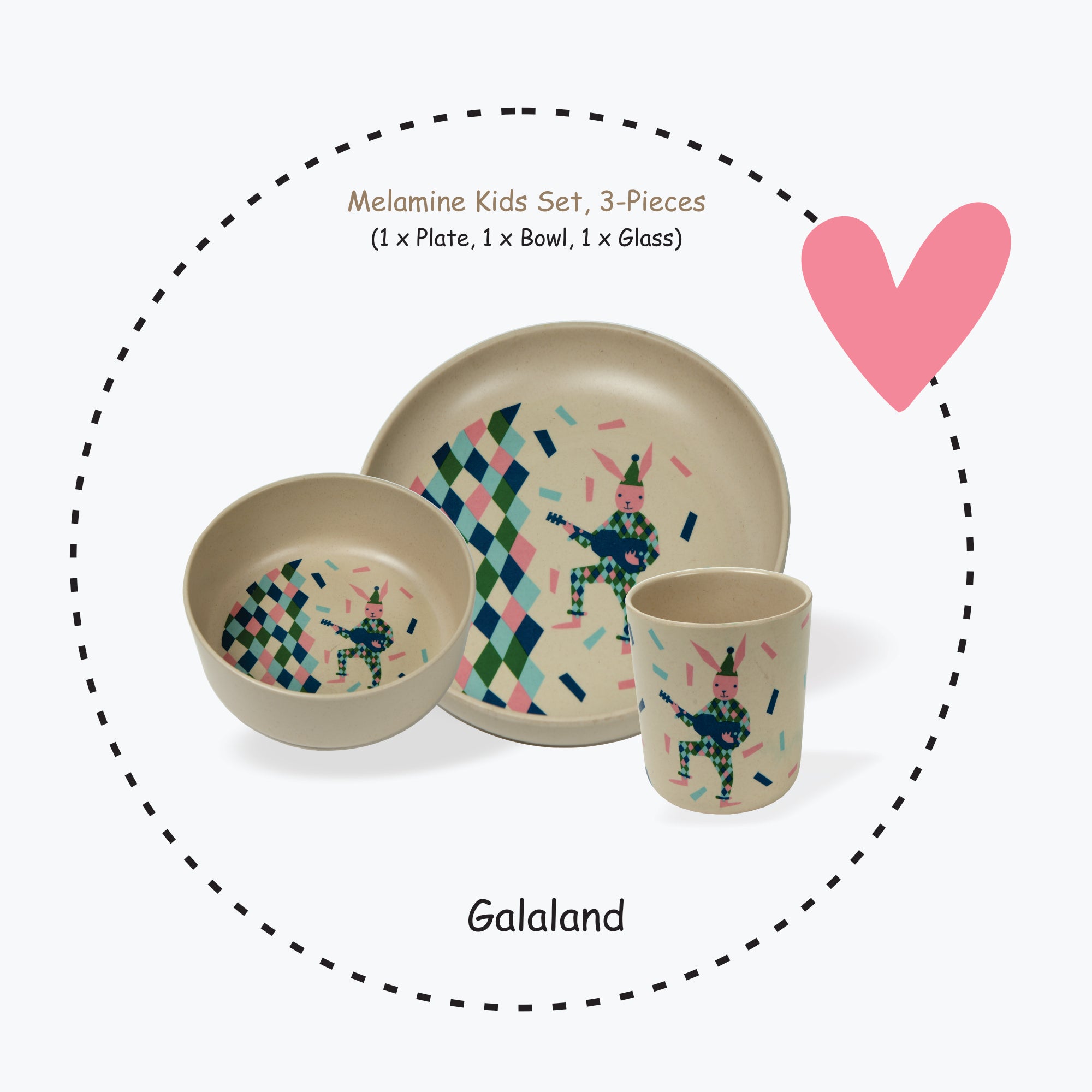 3-piece-kids-dinner-set- Gala Land