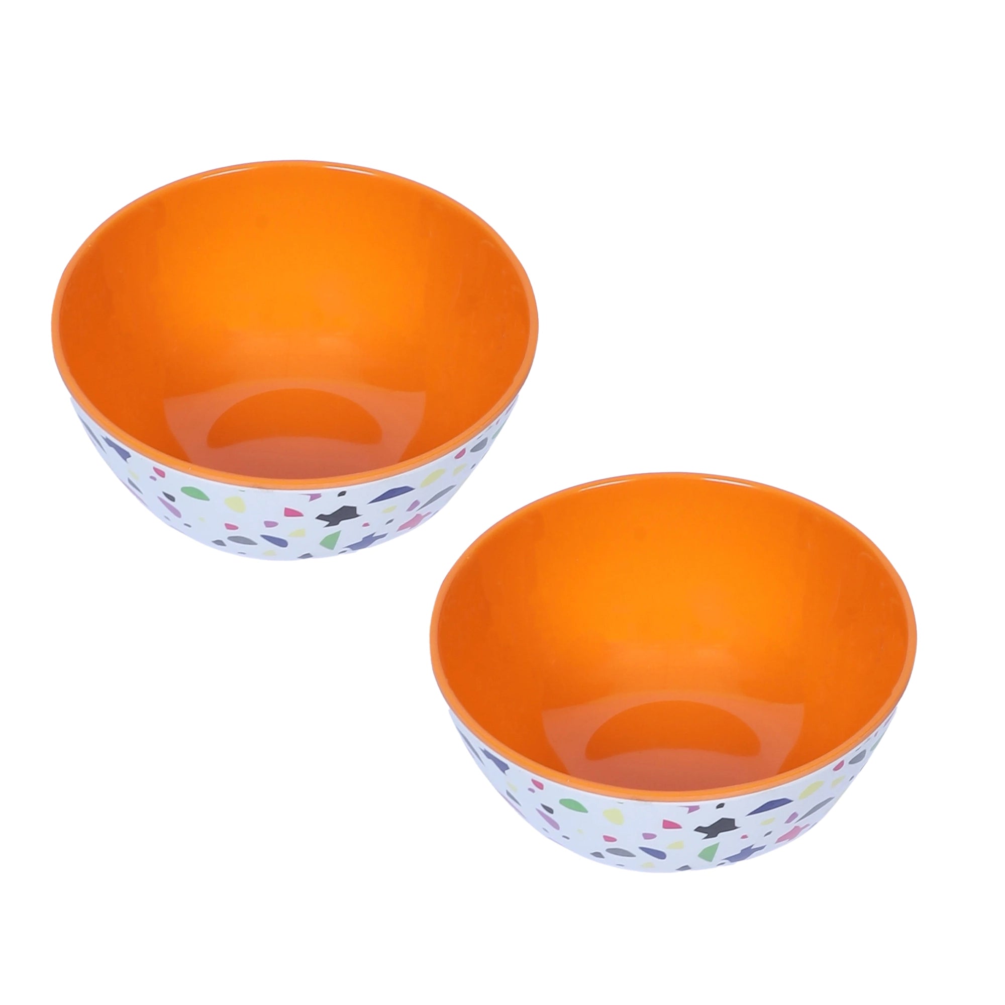 Stehlen Magic Bowl, Pure Melamine,800ml- ORANGE CHIPS