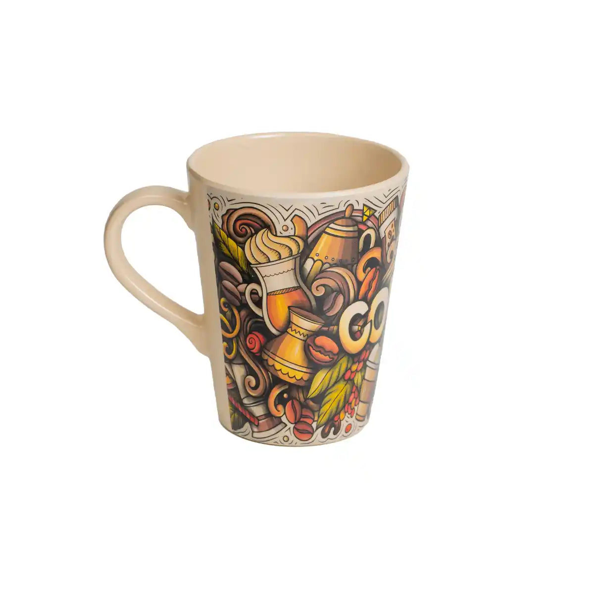 Round Melamine Mocha Riot Mug | Mugs & Tumblers Series – 100% Food Safe