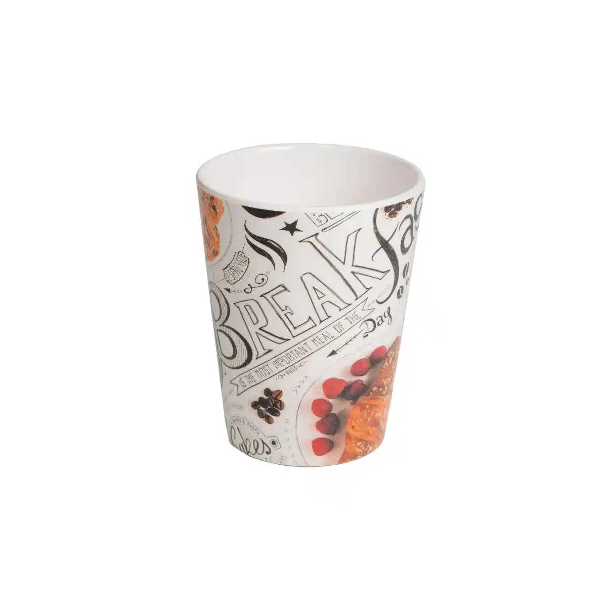Round Melamine Sunny Brew Mug | Mugs & Tumblers Series – 100% Food Safe