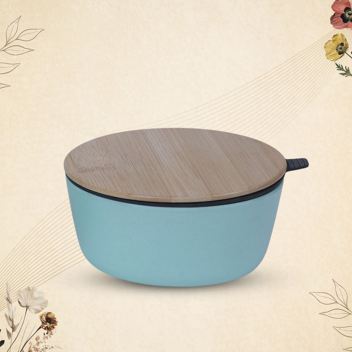 Stehlen 100% Pure melamine Wooden Jars- Light Green