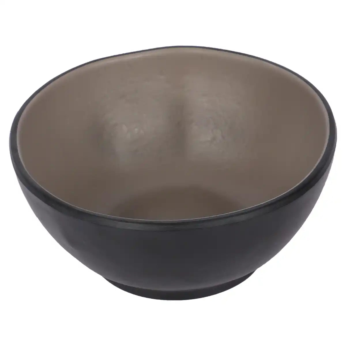 Dual Brown Melamine Katori Set of 6 | 3.75