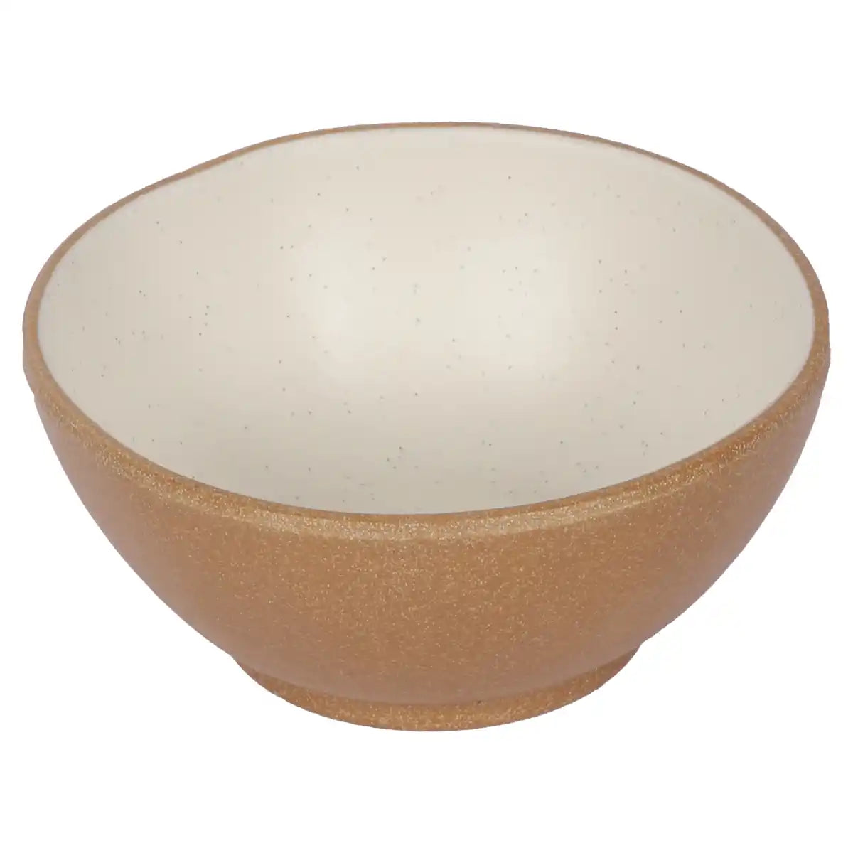 Dual Cream Melamine Katori Set of 6 | 3.75