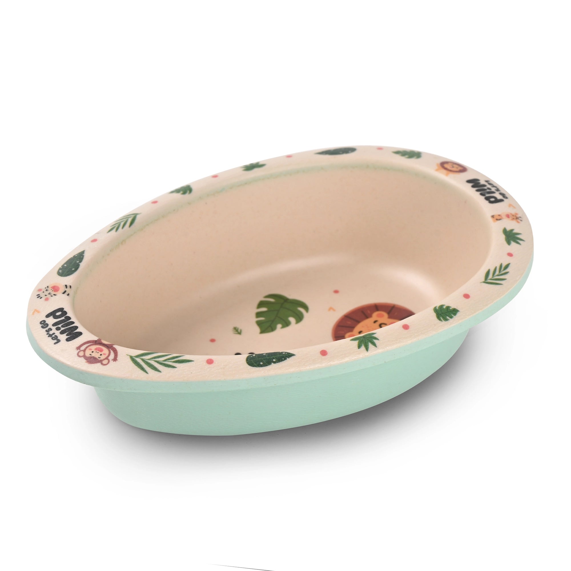 Stehlen kids boat bowl, Pure melamine, WILD JUNGLE