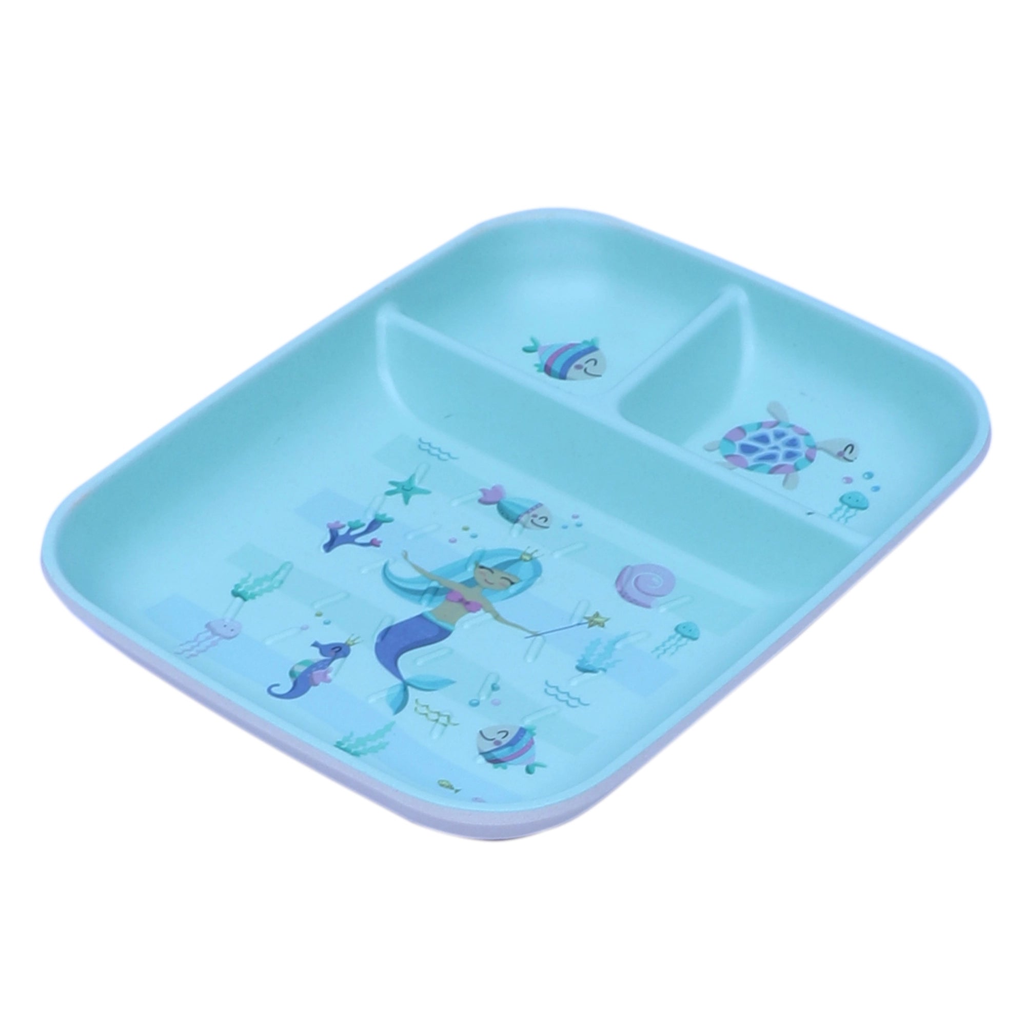 Stehlen kids toast plate, Pure melamine, LITTLE MERMAID