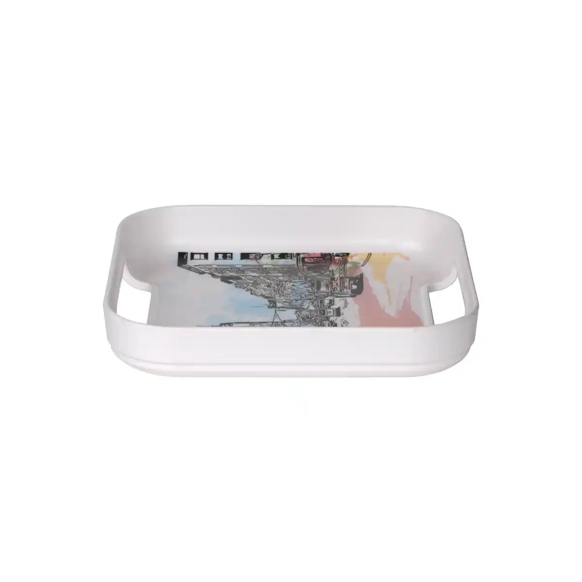 Canvas Street Melamine Oracle Tray Set | 3-Piece serving Collection