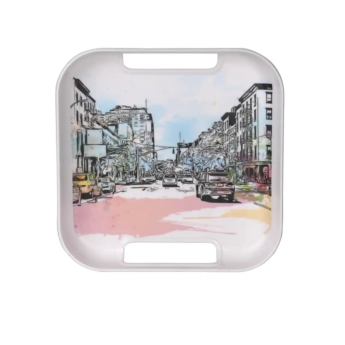 Canvas Street Melamine Oracle Tray Set | 3-Piece serving Collection