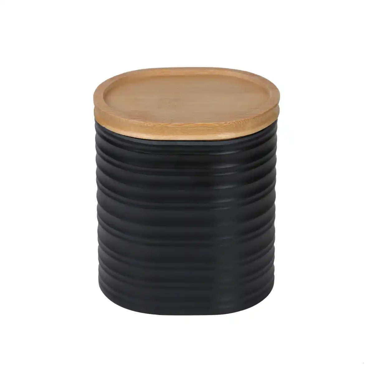 Wooden Lid Canister Set with Swirl Series | Medium Size Airtight Storage Gift Set - 100% Food Safe