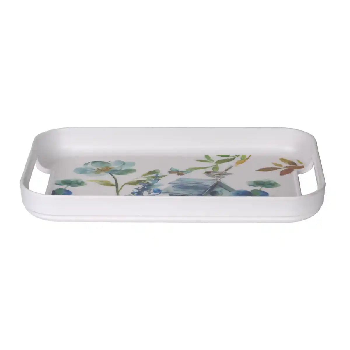 Treehouse Melamine Oracle tray Gift Set with Wooden Lids and Tray | 2-Piece Kitchen Storage Collection