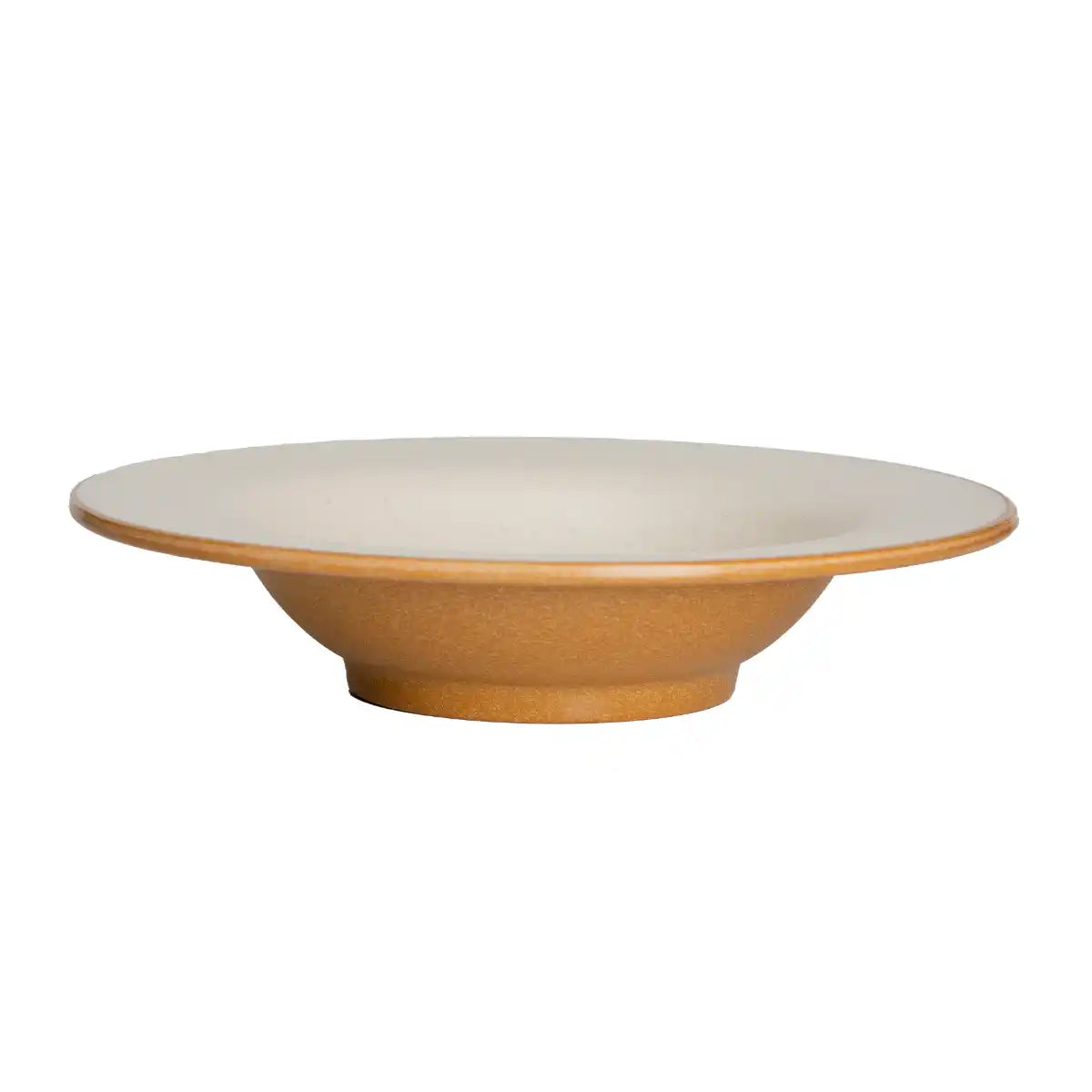 Dual Cream Melamine Pasta Plate | 9