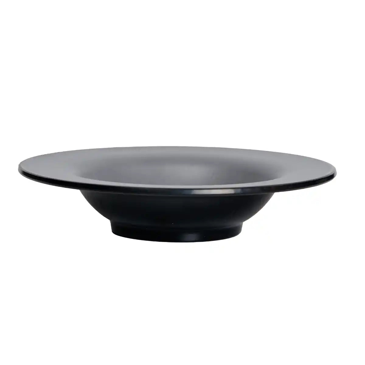 Dual Gray Melamine Pasta Plate | 9