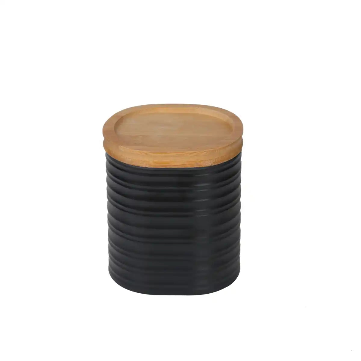 Wooden Lid Canister Set with Swirl Series | Medium Size Airtight Storage Gift Set - 100% Food Safe