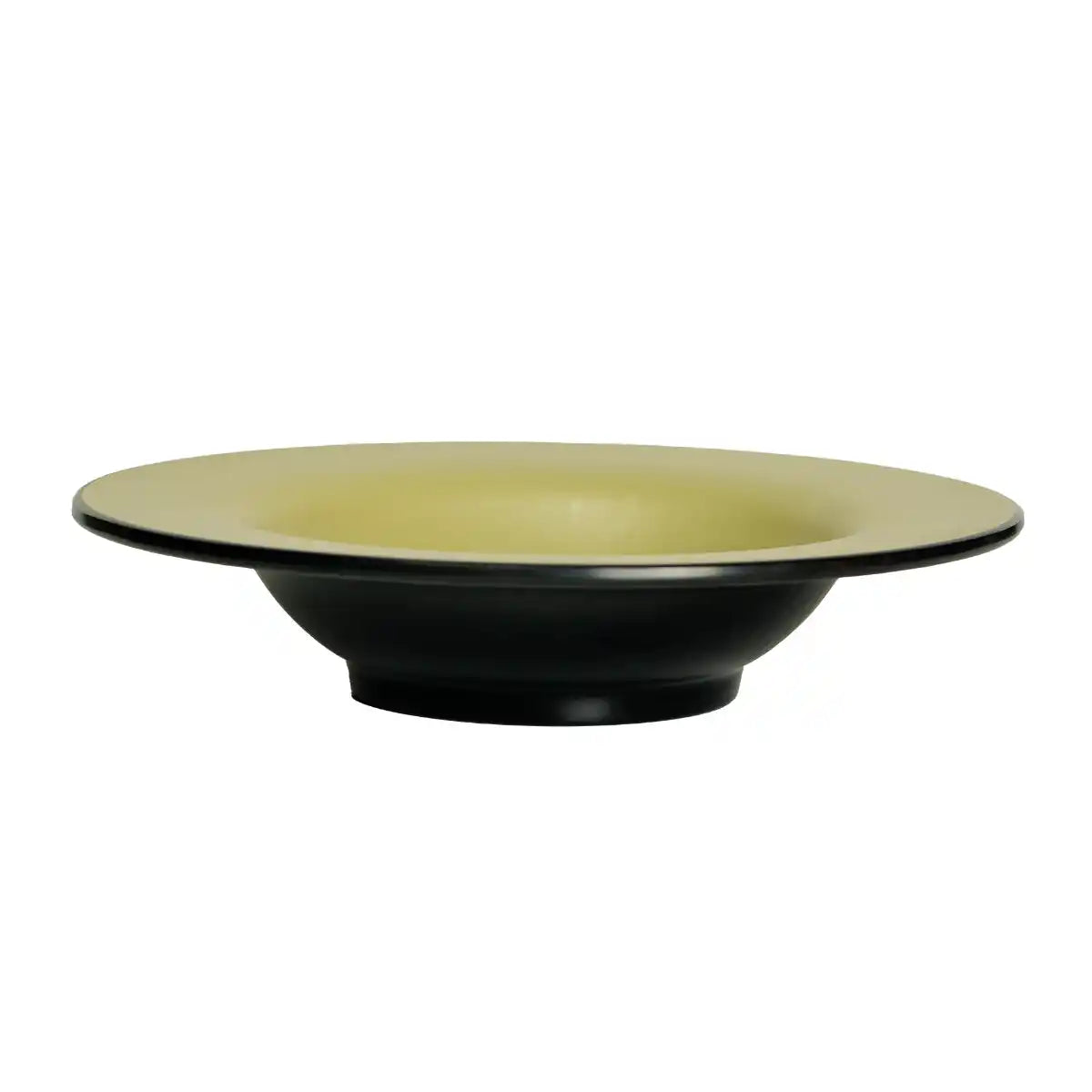 Dual Olive Melamine Pasta Plate | 9