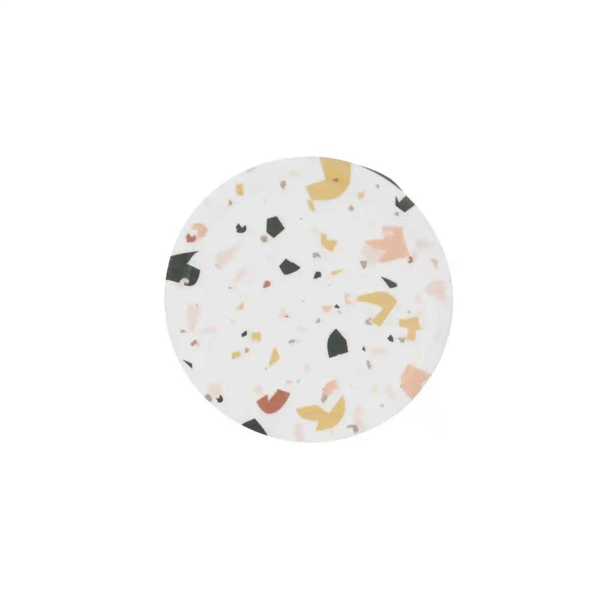 8 Pcs Melamine Coaster Set with Holder Case | Confetti Stone Series – 100% Food Safe