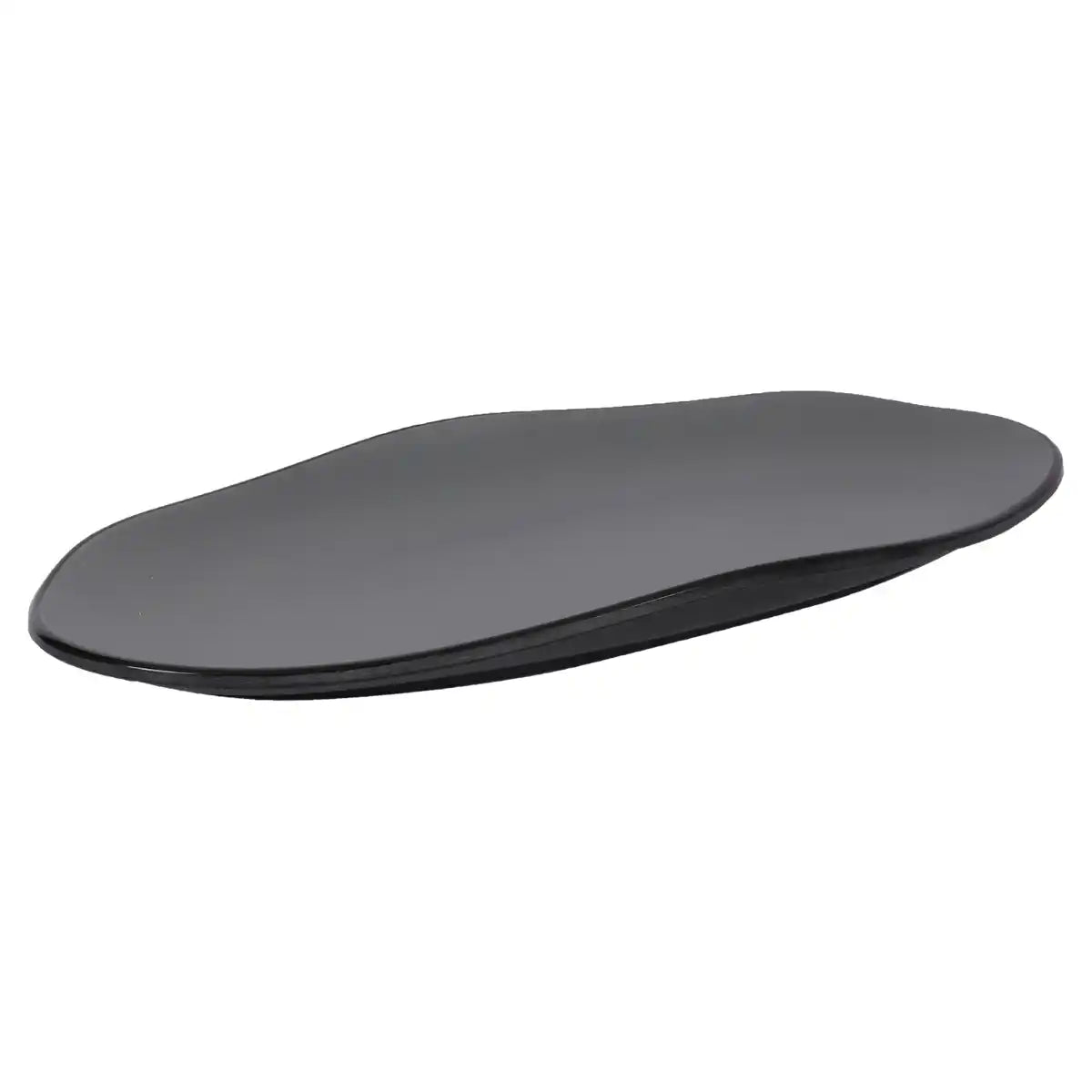 Dual Gray Melamine Platter | 14.5