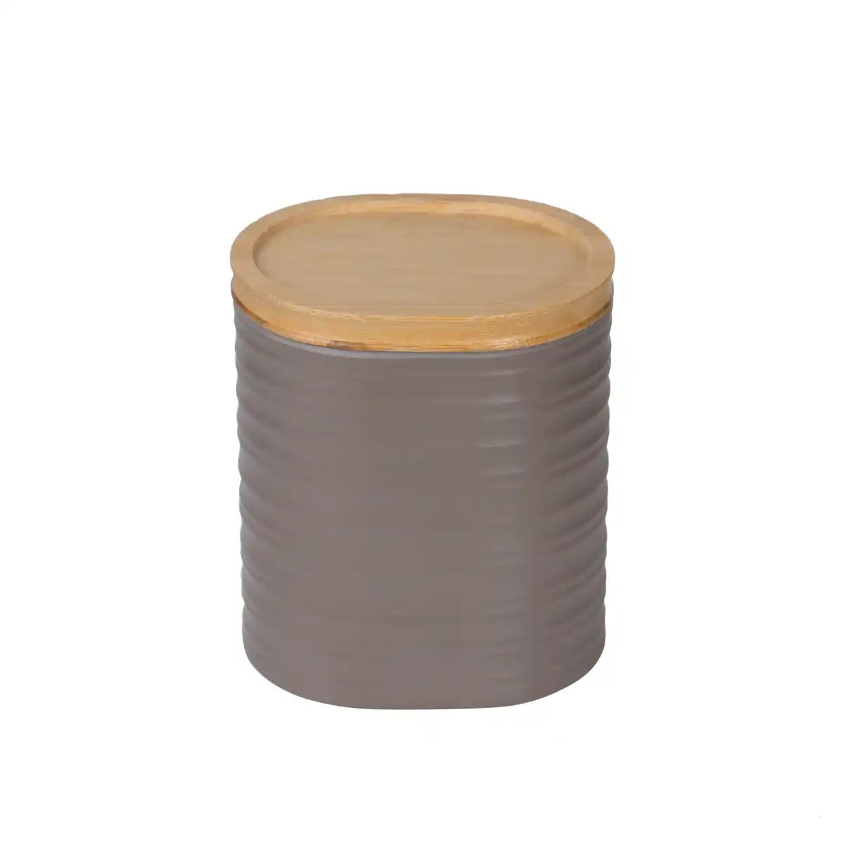 Wooden Lid Canister Set with Swirl Series | Medium Size Airtight Storage Gift Set - 100% Food Safe