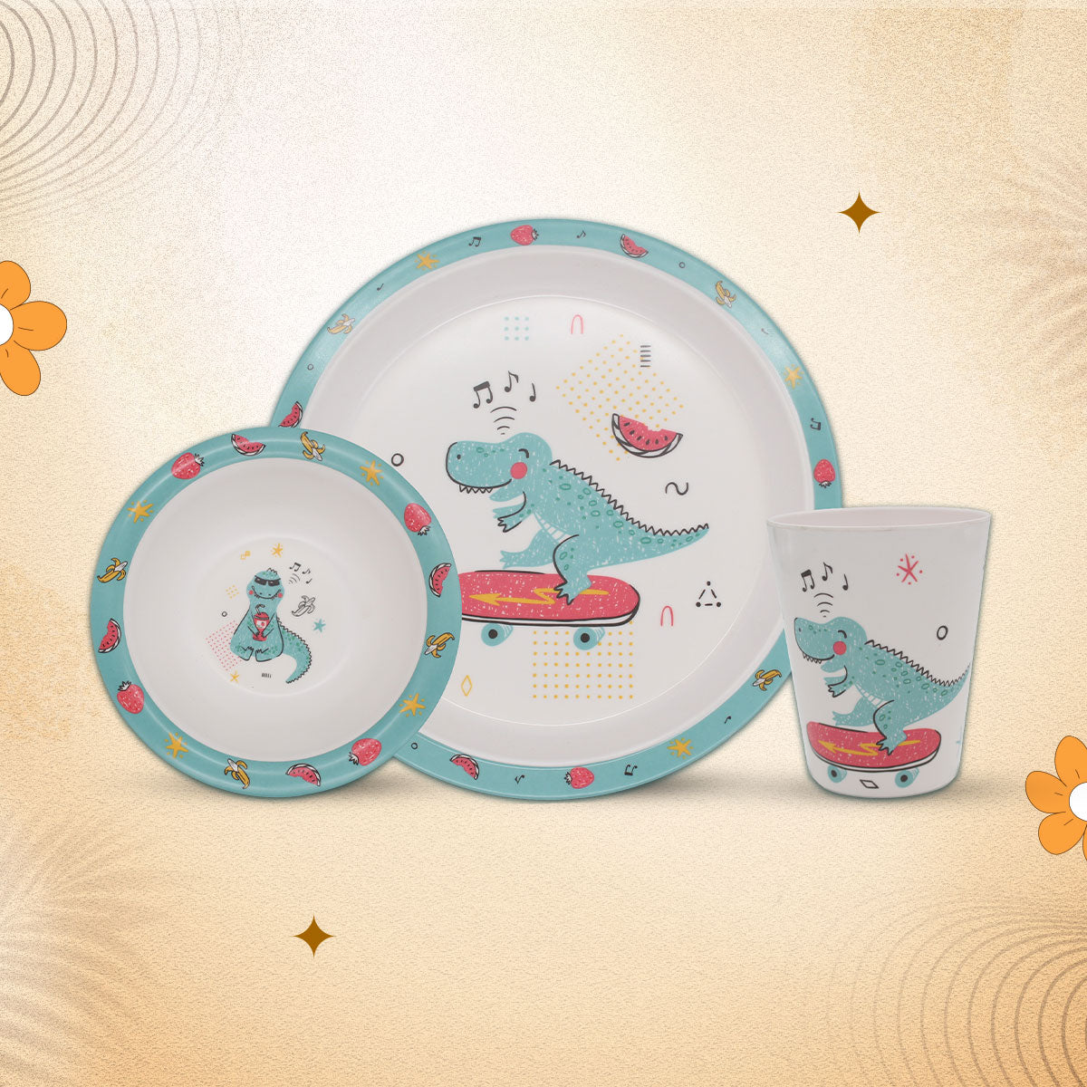 3 piece dinner set