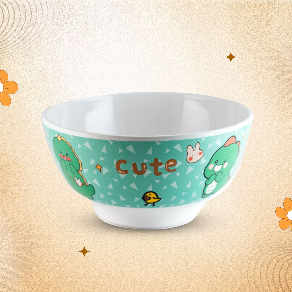 Stehlen Kids Dinnerware Bowl- Green Peas