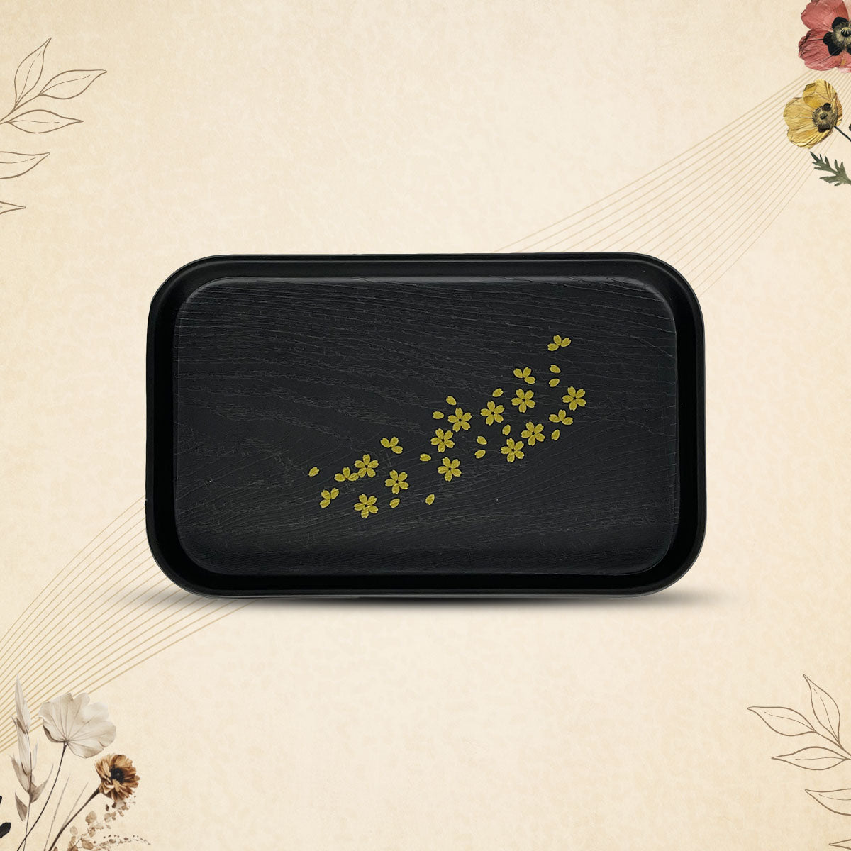 Stehlen 100% Pure melamine Xen Tray- Gold Jasmine