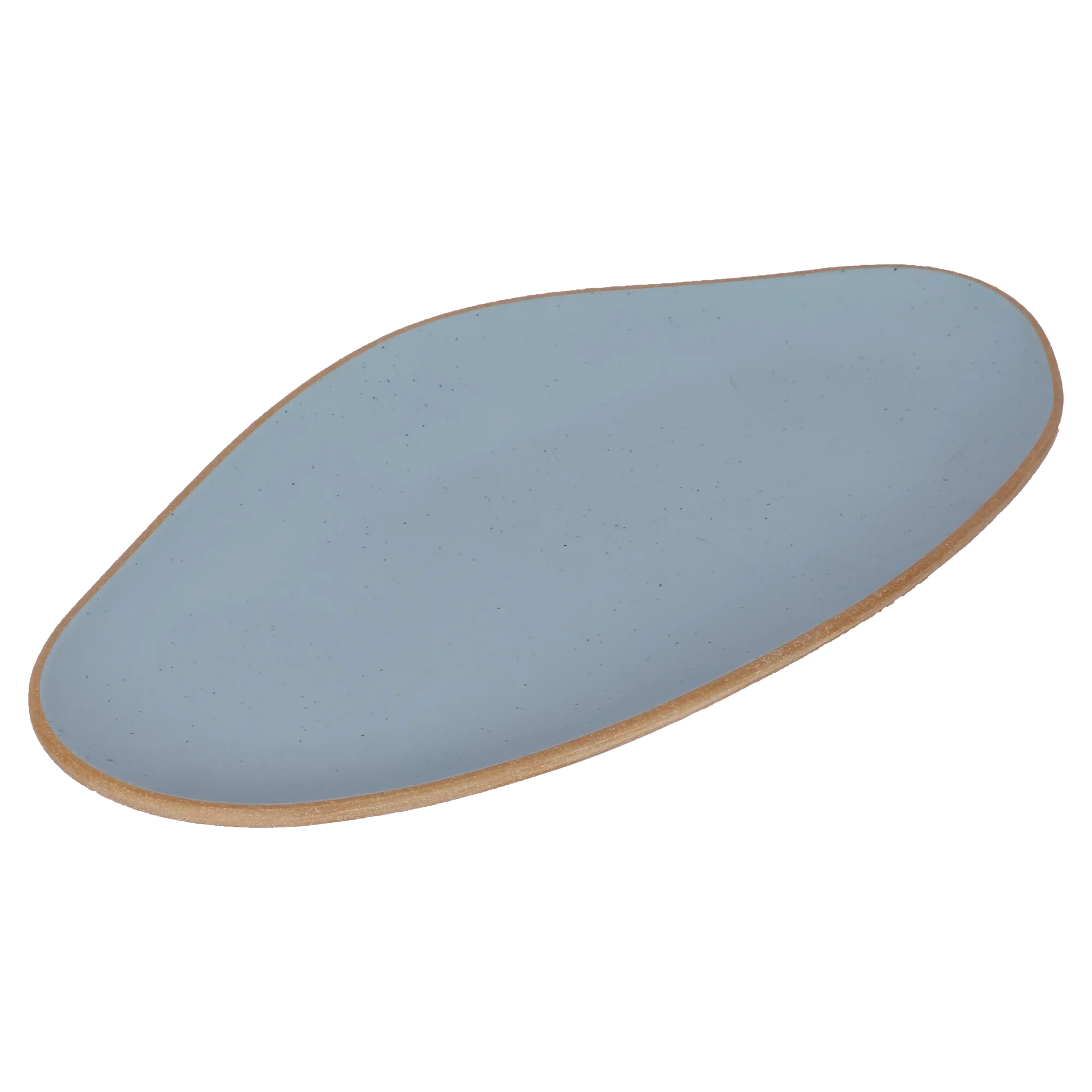 Dual Aqua Melamine Platter | 14.5