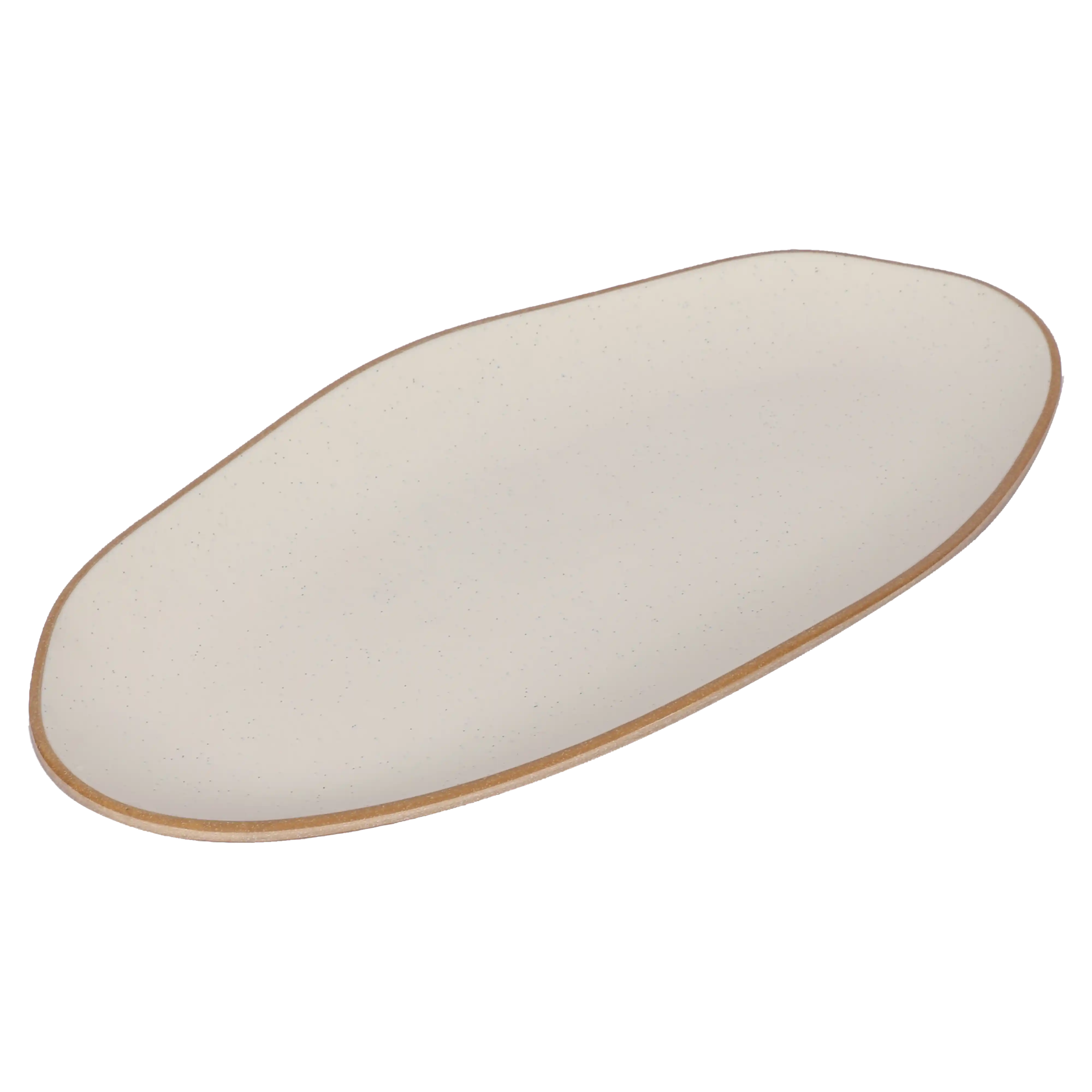 Dual Cream Melamine Platter | 14.5