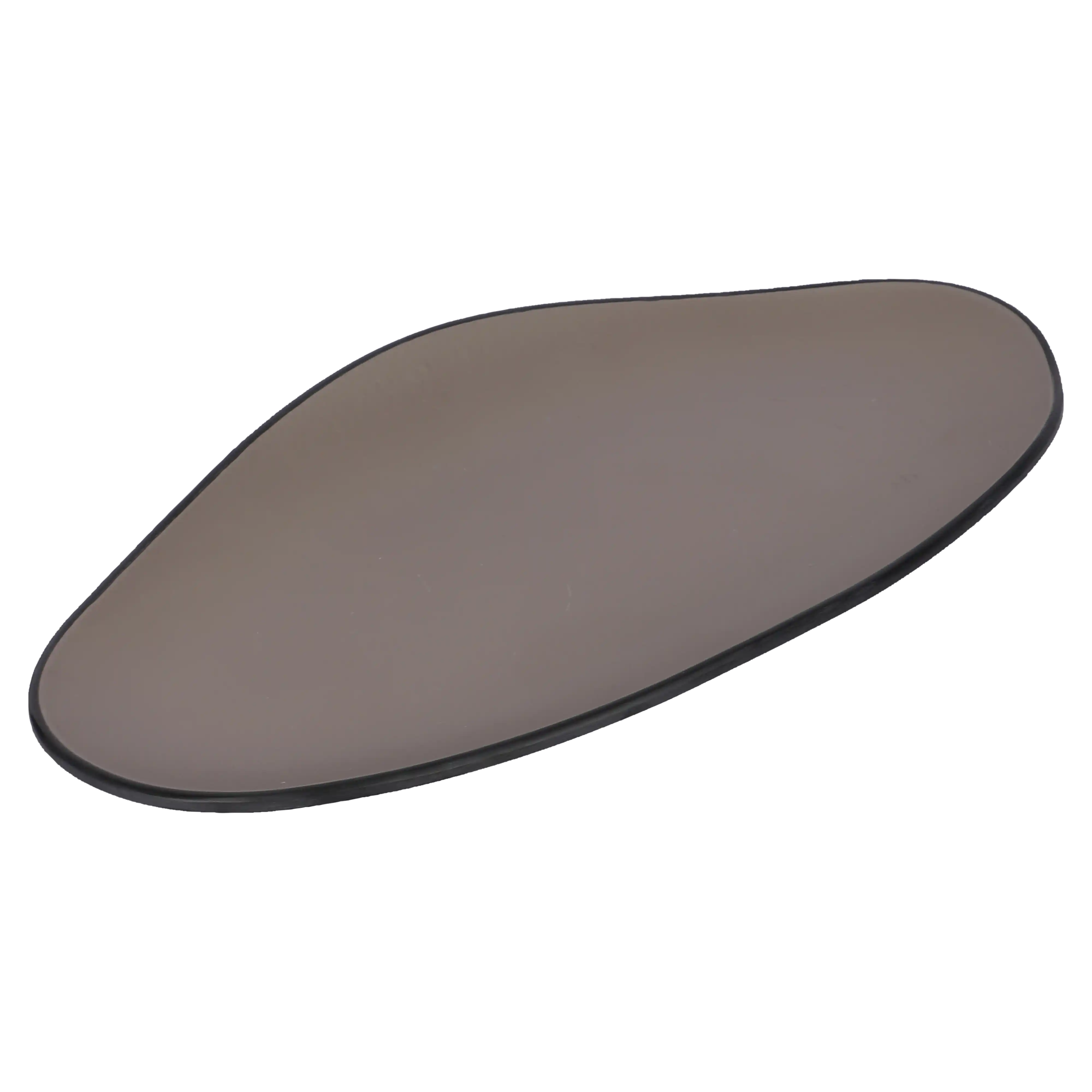 Dual Brown Melamine Platter | 14.5