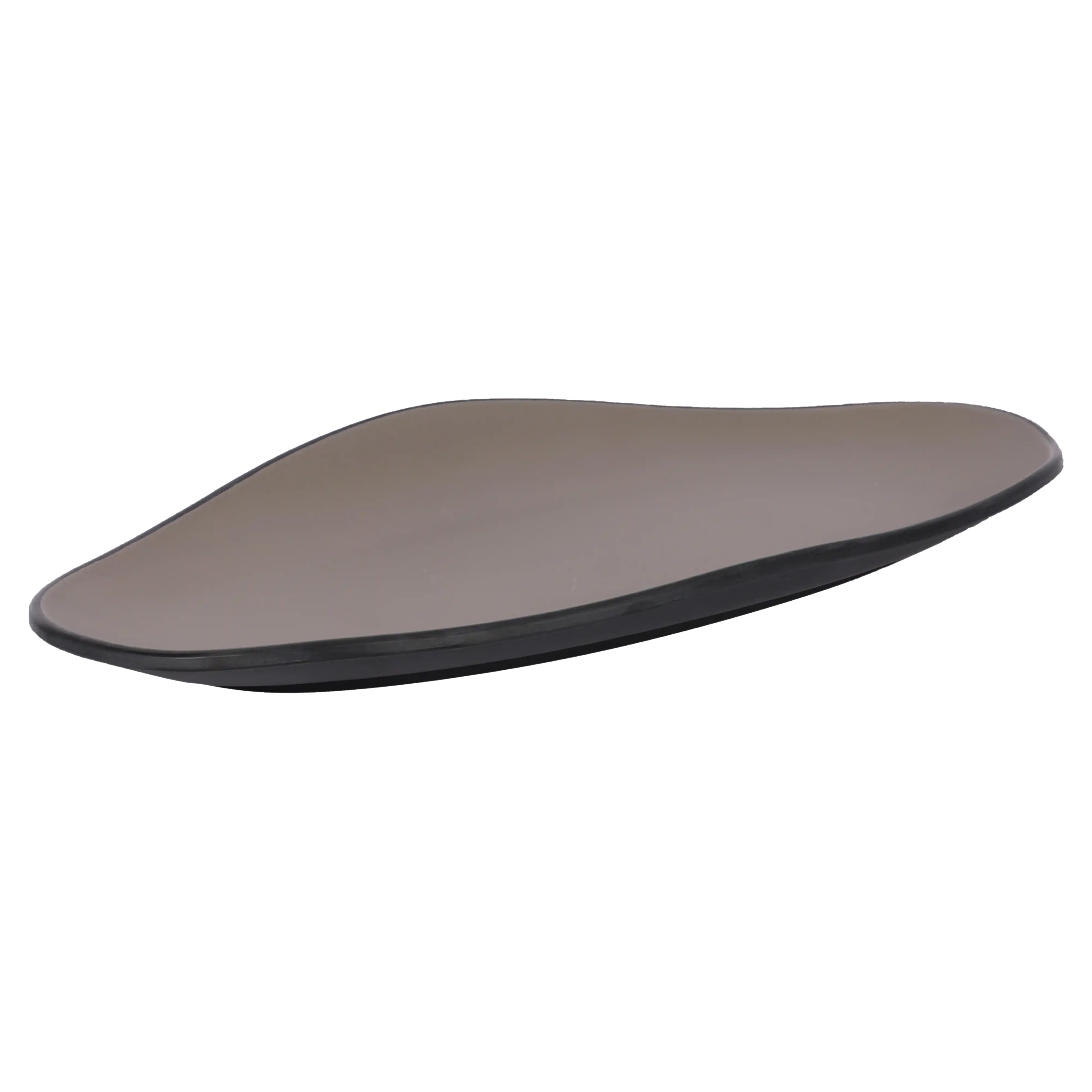 Dual Brown Melamine Platter | 14.5