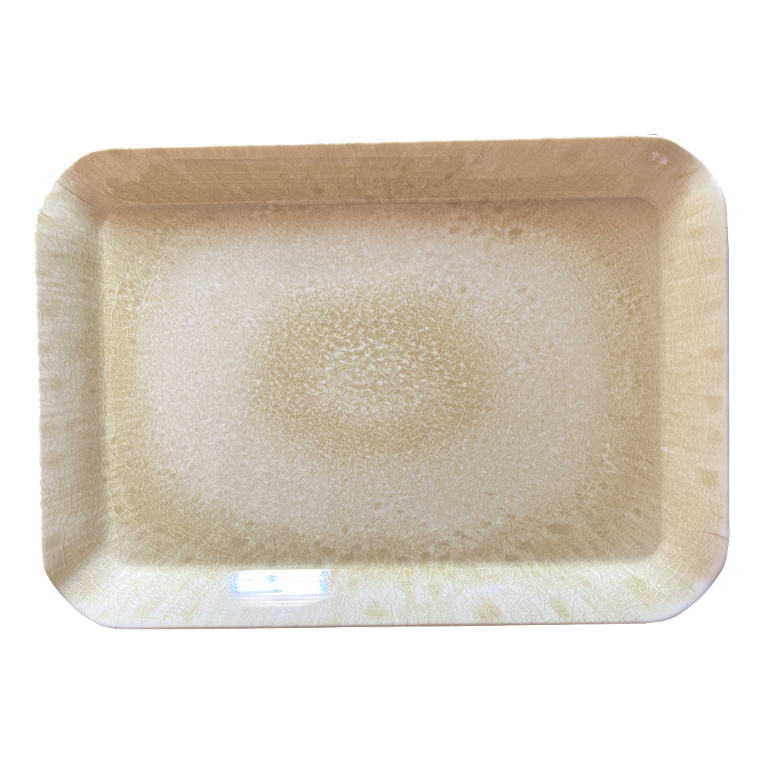 Stehlen Small Ombre Eco Tray, Pure melamine, SET OF 3- Lime