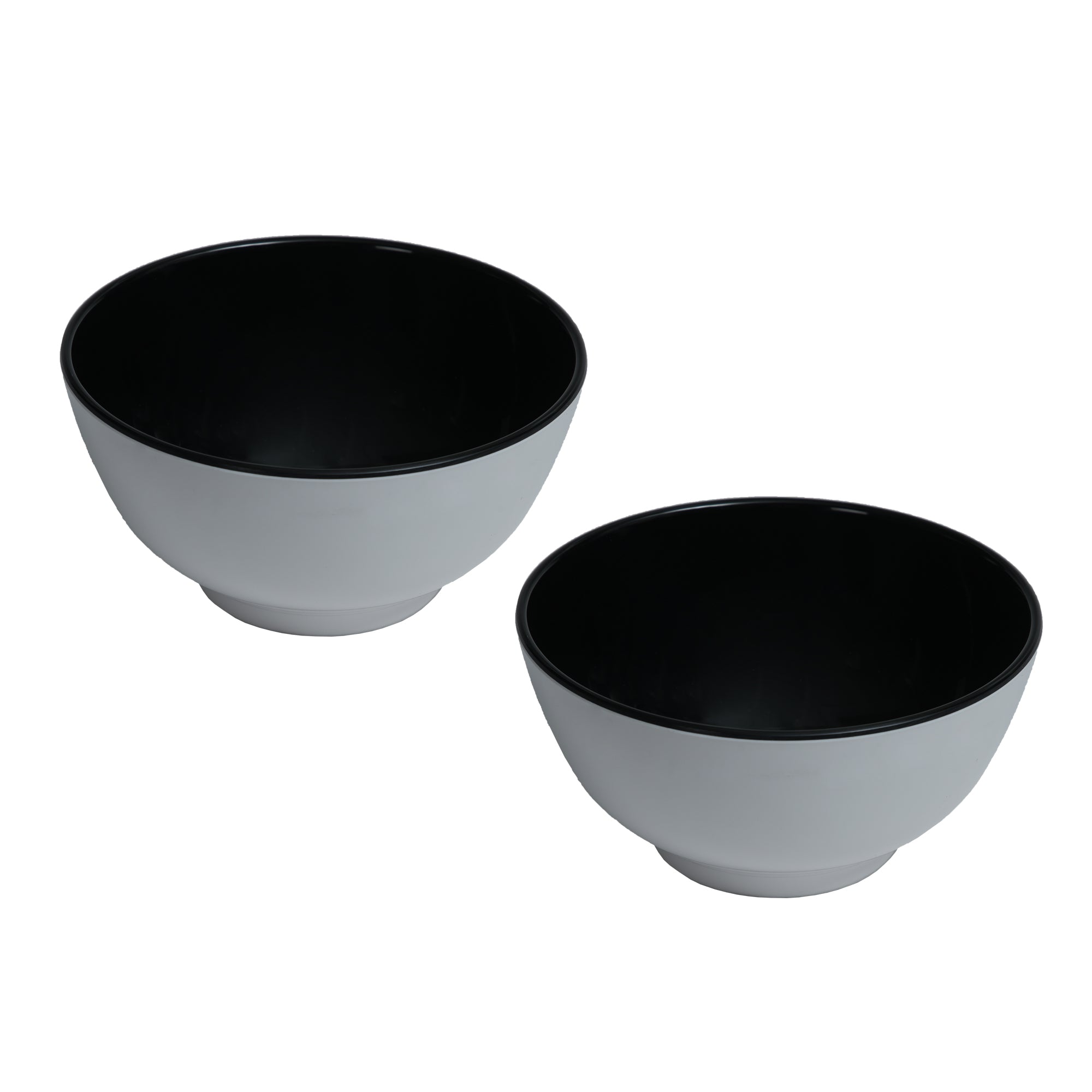 Stehlen 100% Pure melamine Magic Bowl,800ml- White Black