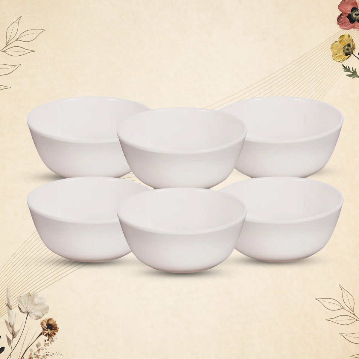 Stehlen Donna Hammered Dinnerware, Pure melamine, Kitchen Set for home- White