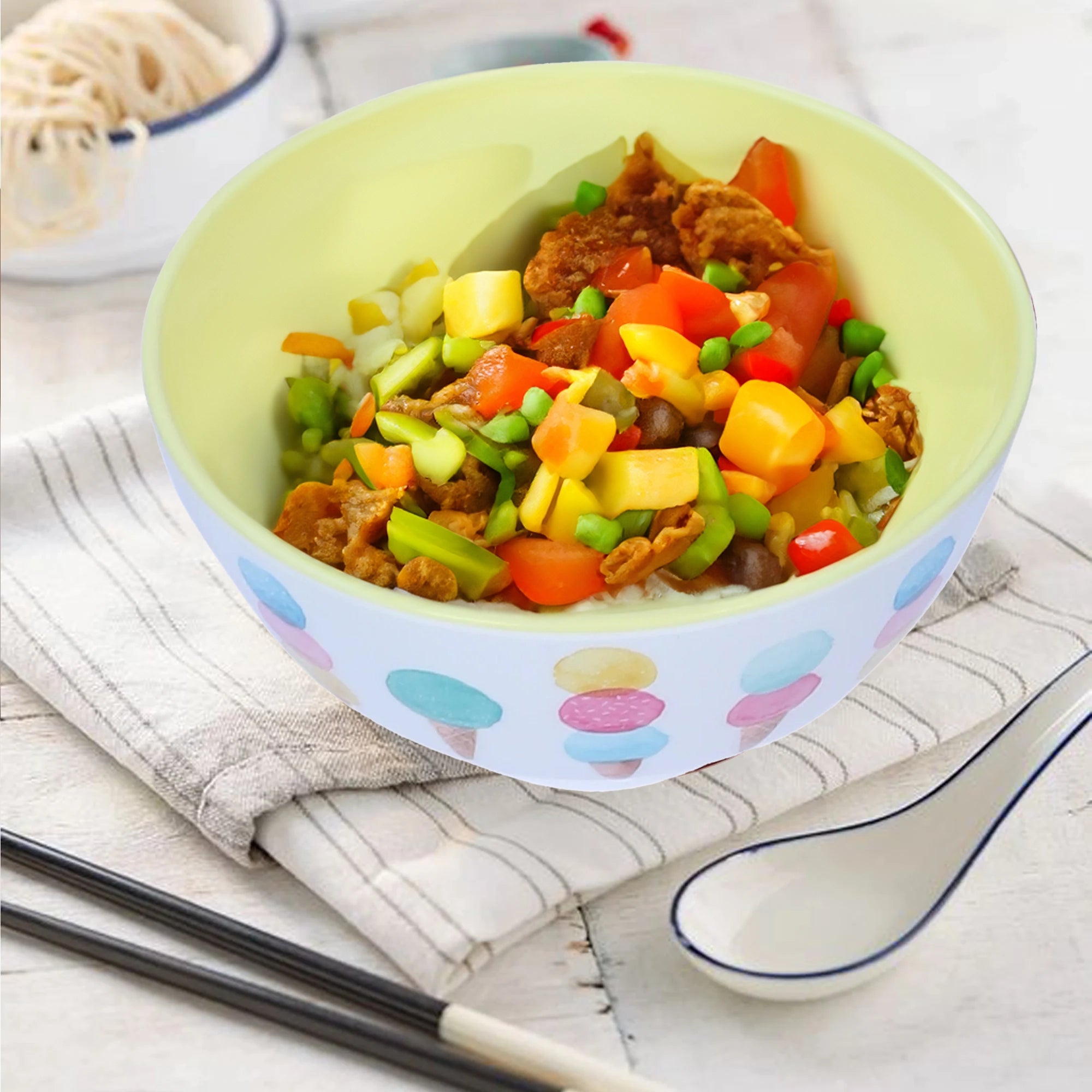 Stehlen Magic Bowl, Pure Melamine, YELLOW SOFTY