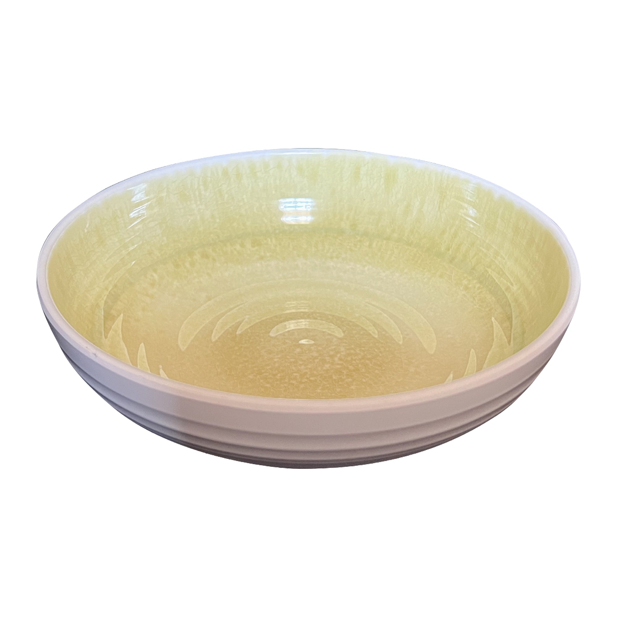 Stehlen 100% Pure melamine Ombre Multipurpose Bowl- Lime
