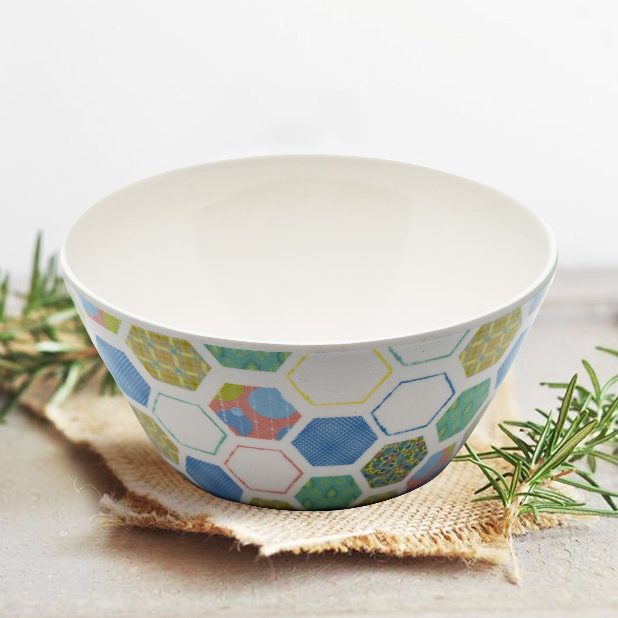 Stehlen 100% Pure melamine Round Maggie Bowl  - Hive