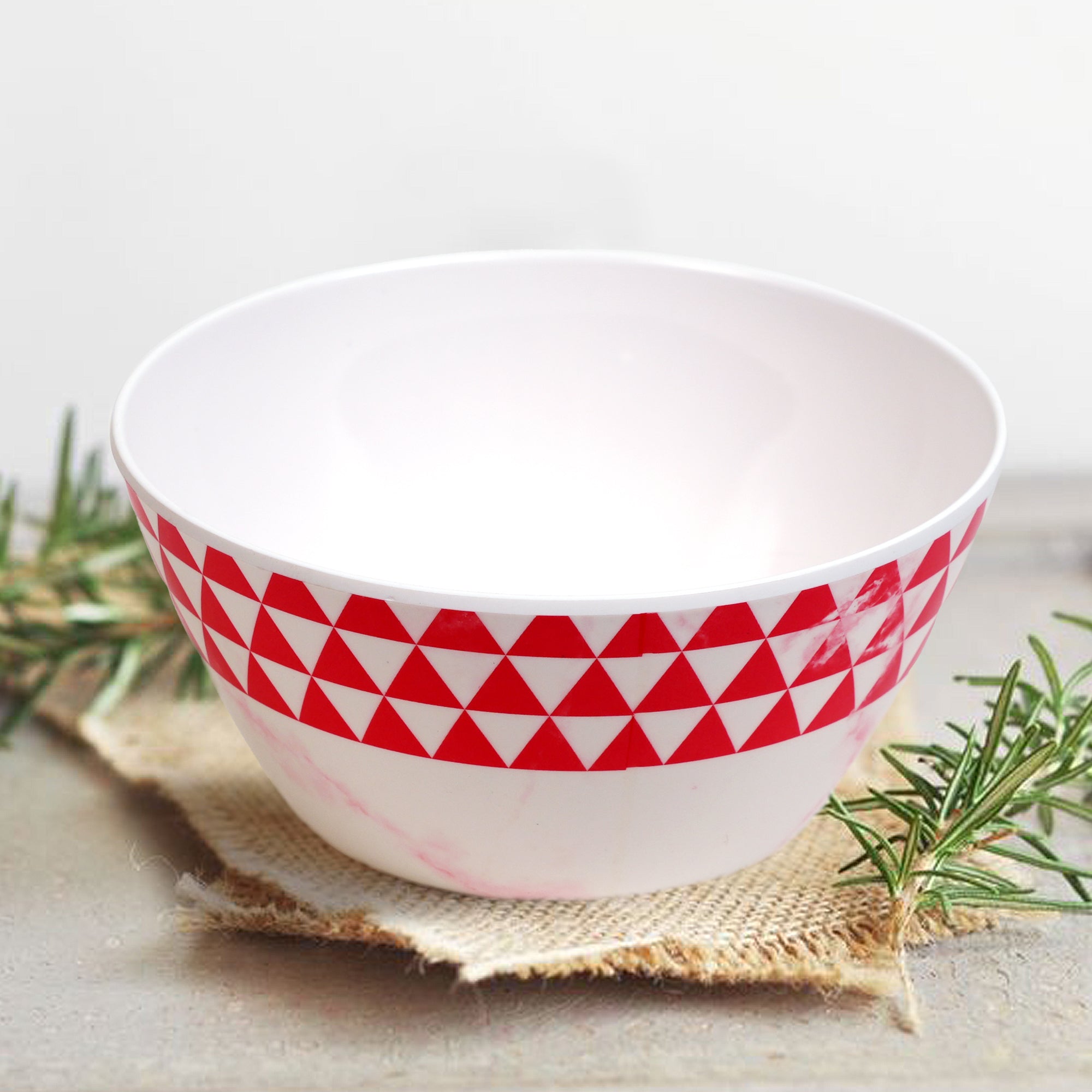 Stehlen 100% Pure melamine Round Maggie Bowl - Trio Pink
