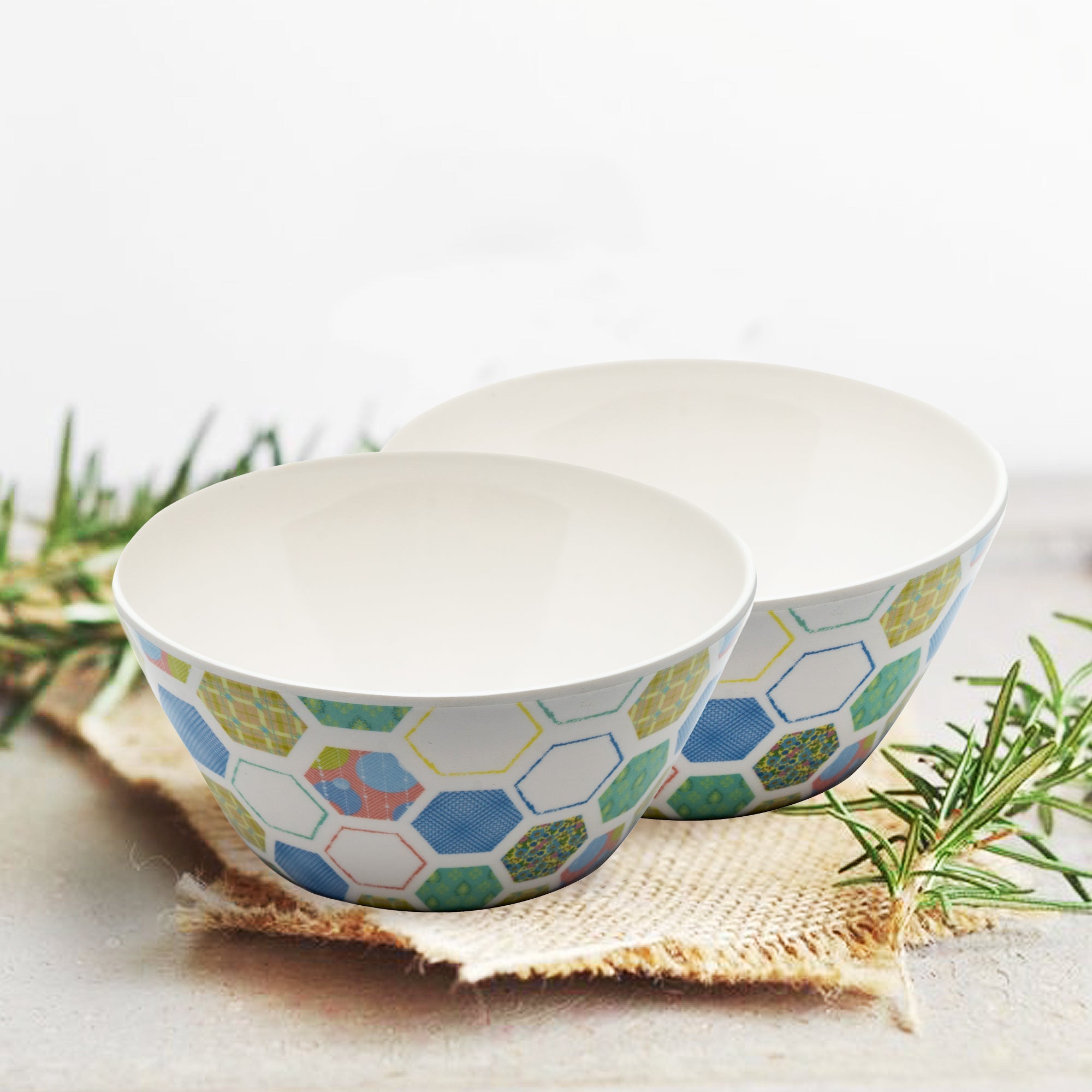 Stehlen 100% Pure melamine Round Maggie Bowl  - Hive